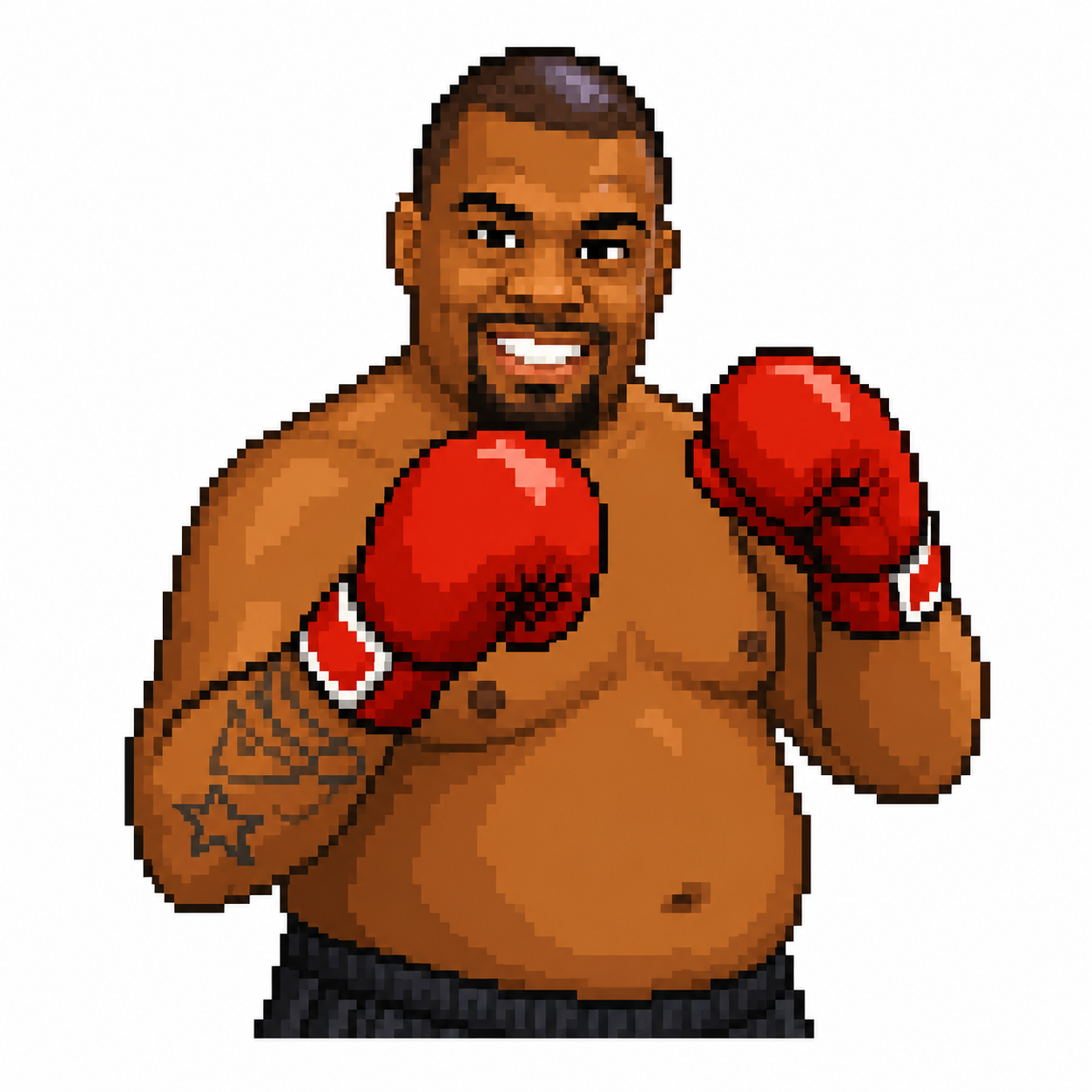 Mug - 8bit Boxer DAD - aperçu 8
