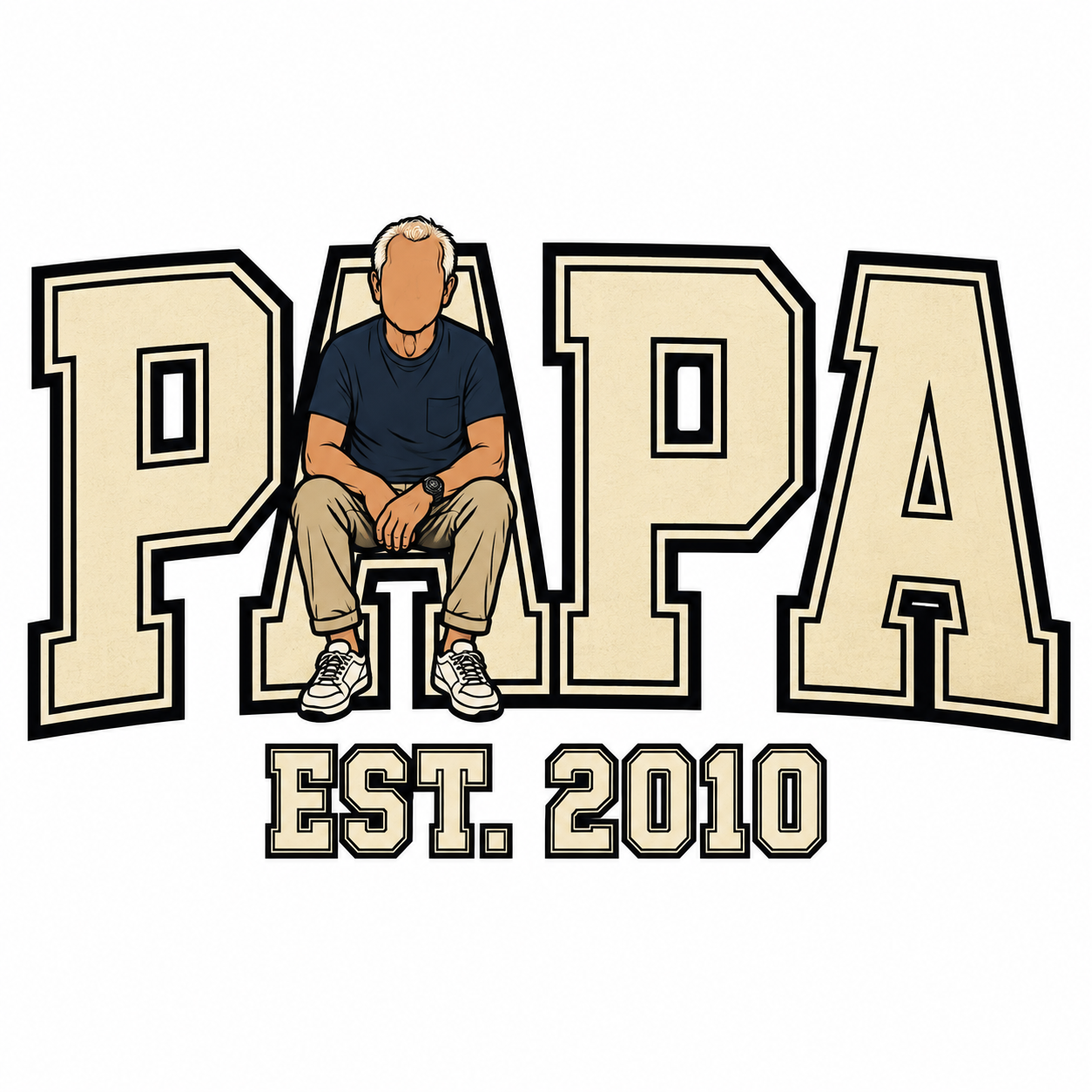 Sweat PAPA Logo Universitaire - aperçu 8