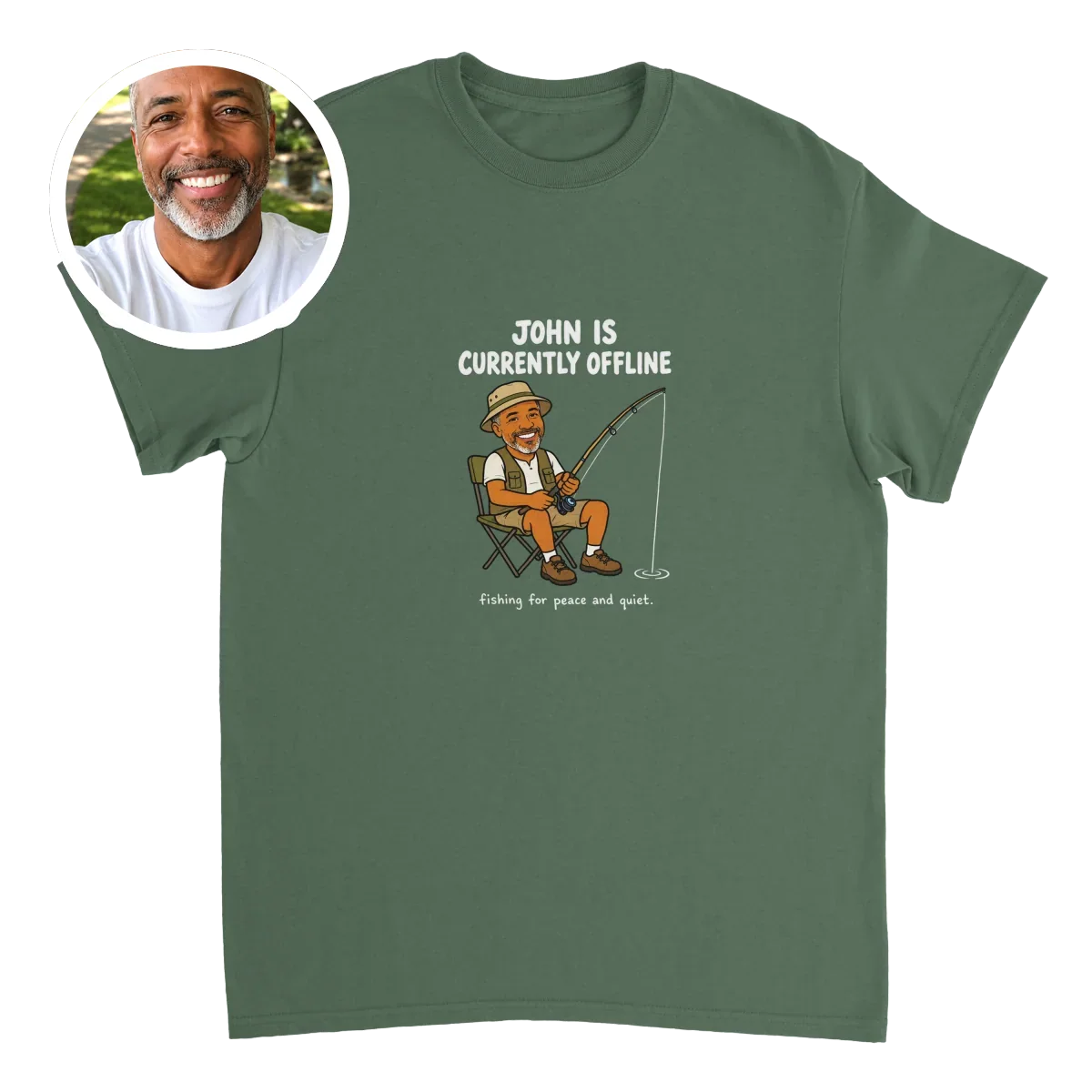 Currently Offline® Fish & Chill T-Shirt