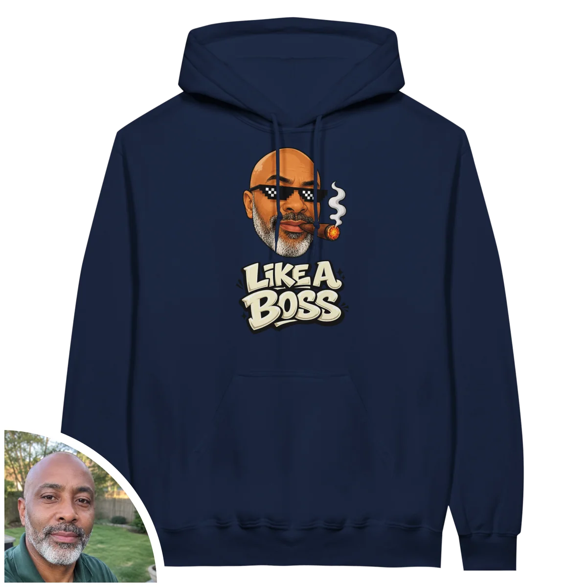 Unisex Hoodie Like a BOSS - image 1