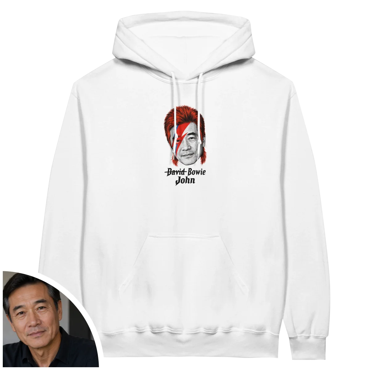 Unisex Hoodie Custom Bowie