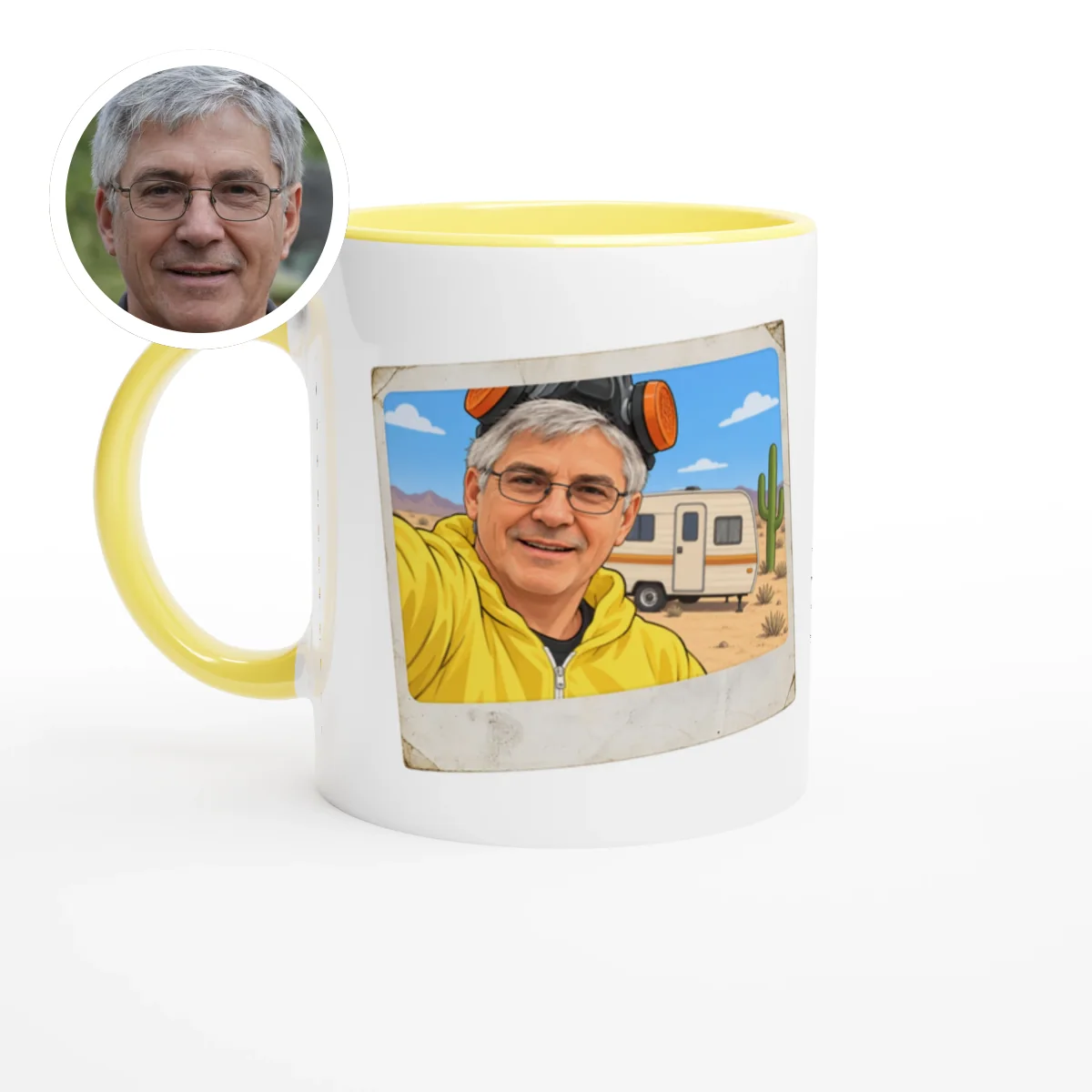 Mug Selfie 'Breaking Dad'