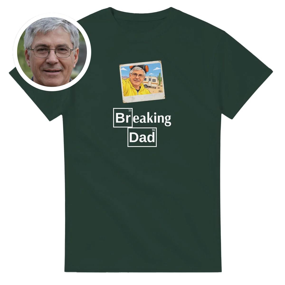 T-Shirt Selfie 'Breaking Dad'