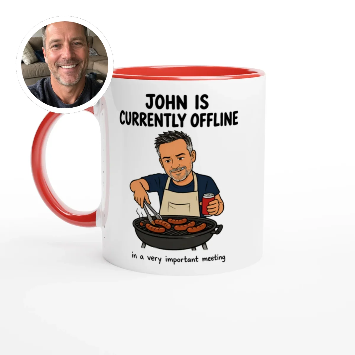 Currently Offline® BBQ Chef Mug