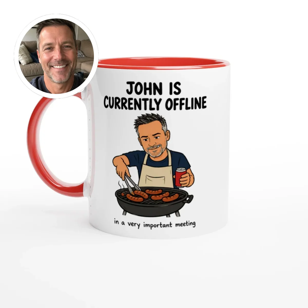 Currently Offline® BBQ Chef Mug - image 1