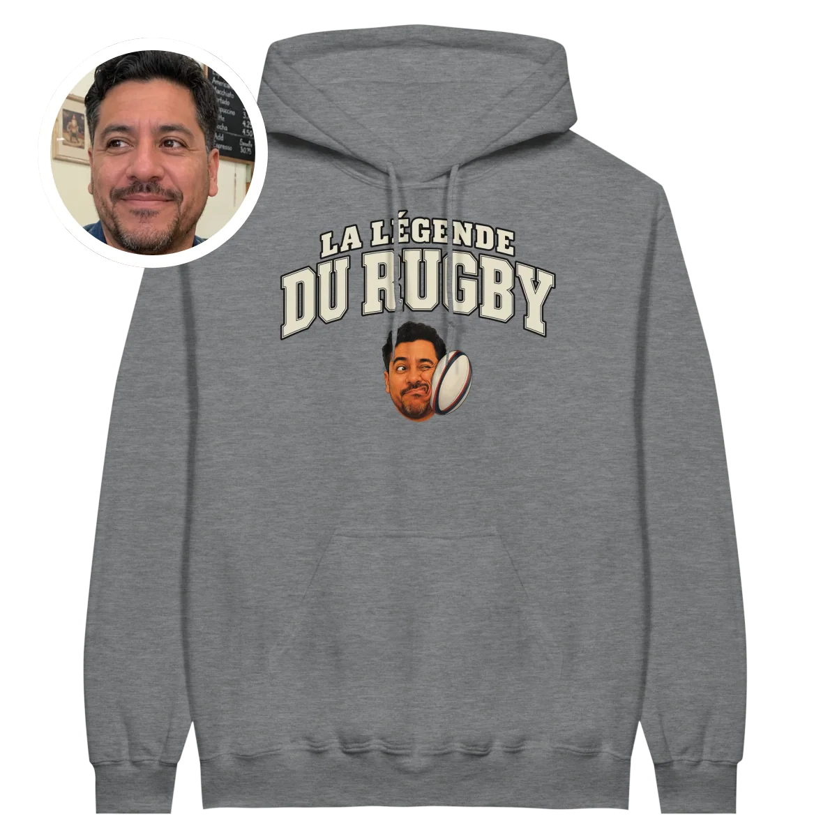 Hoodie Légende du Rugby