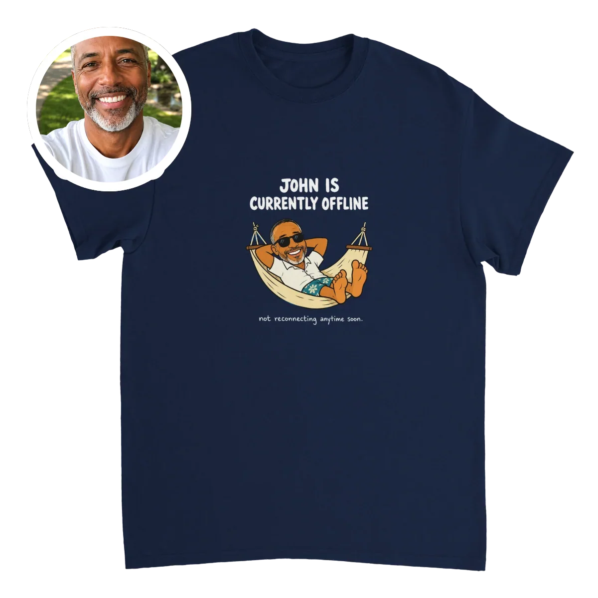 Currently Offline® Hammock T-Shirt
