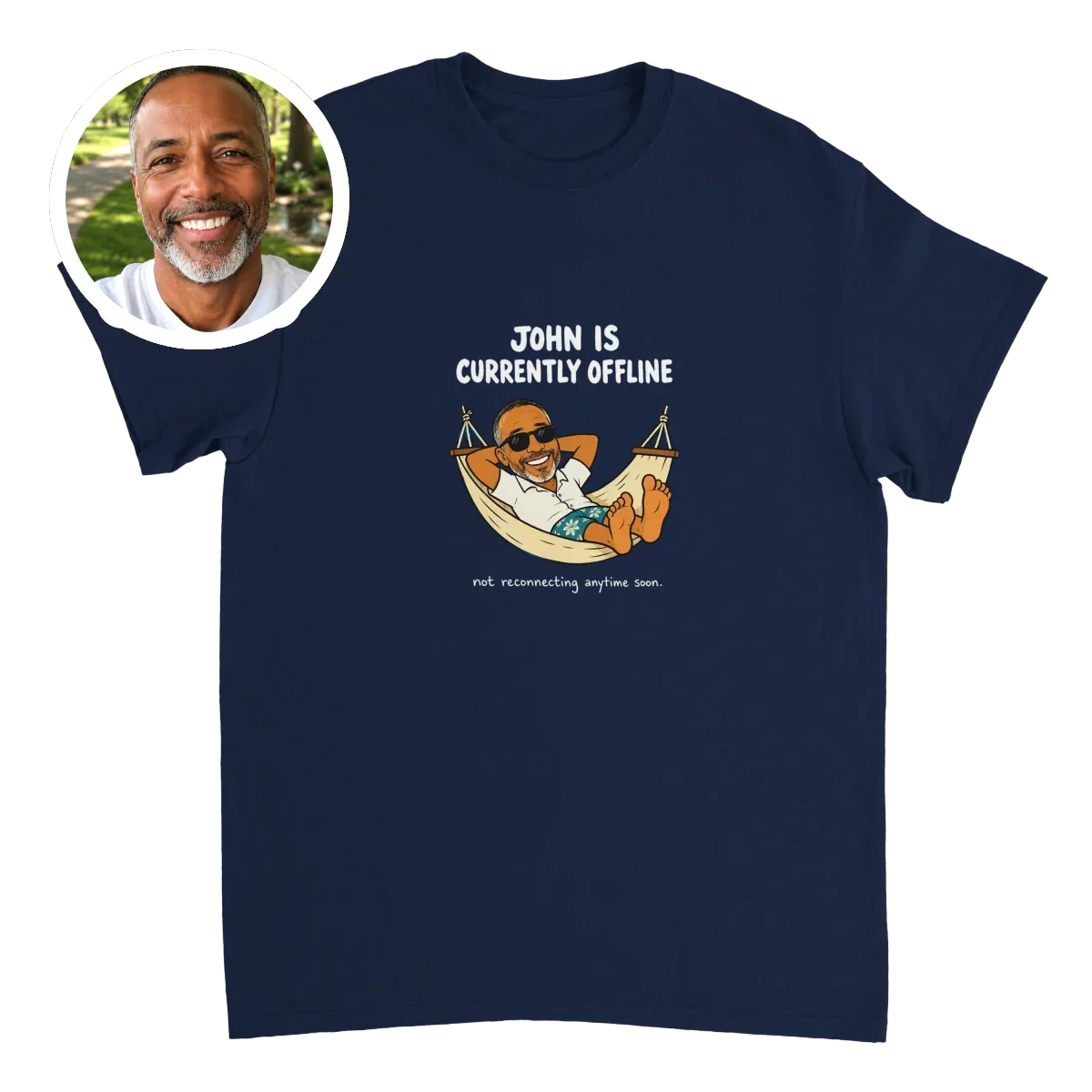 Currently Offline® Hammock T-Shirt