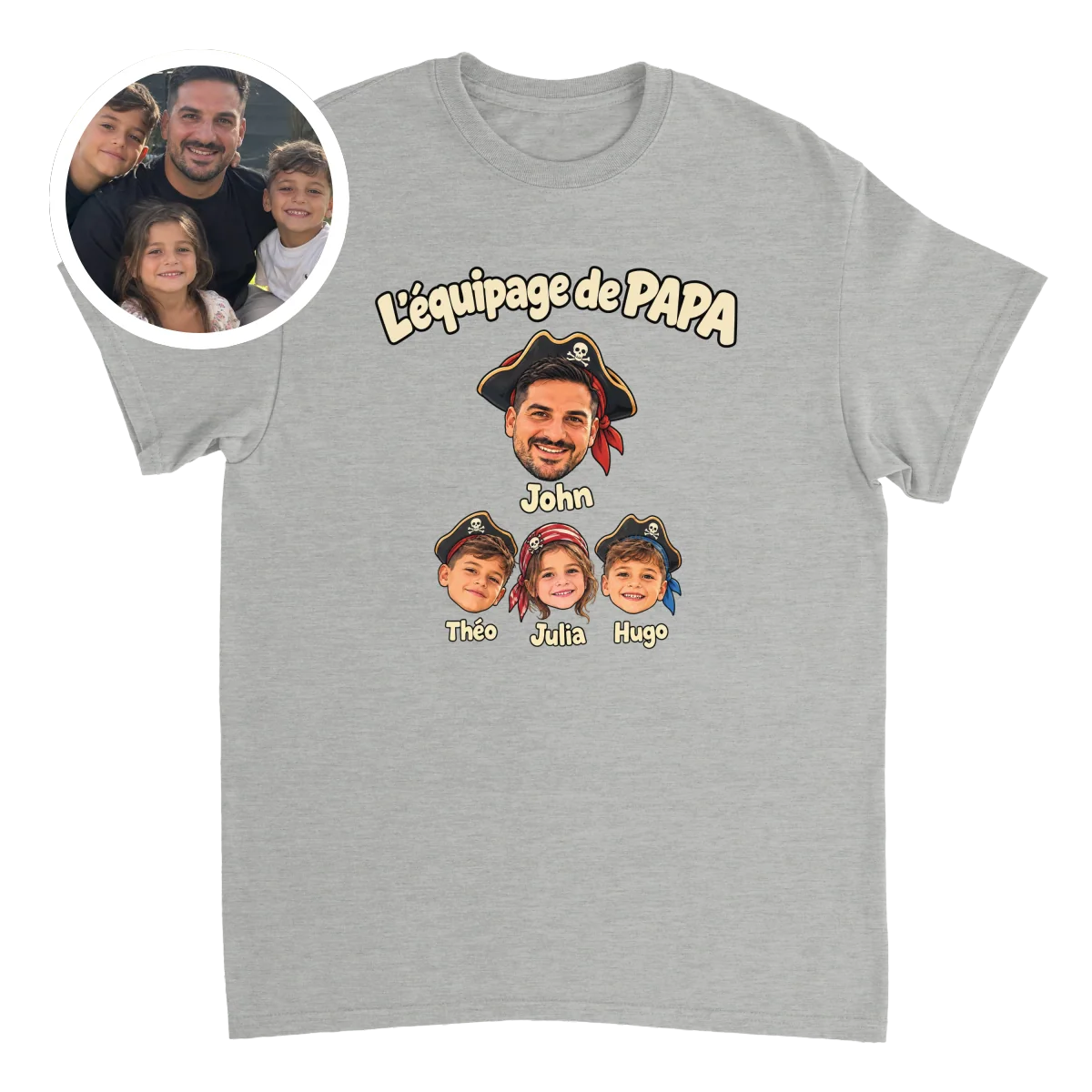 T-Shirt Equipage de Papa