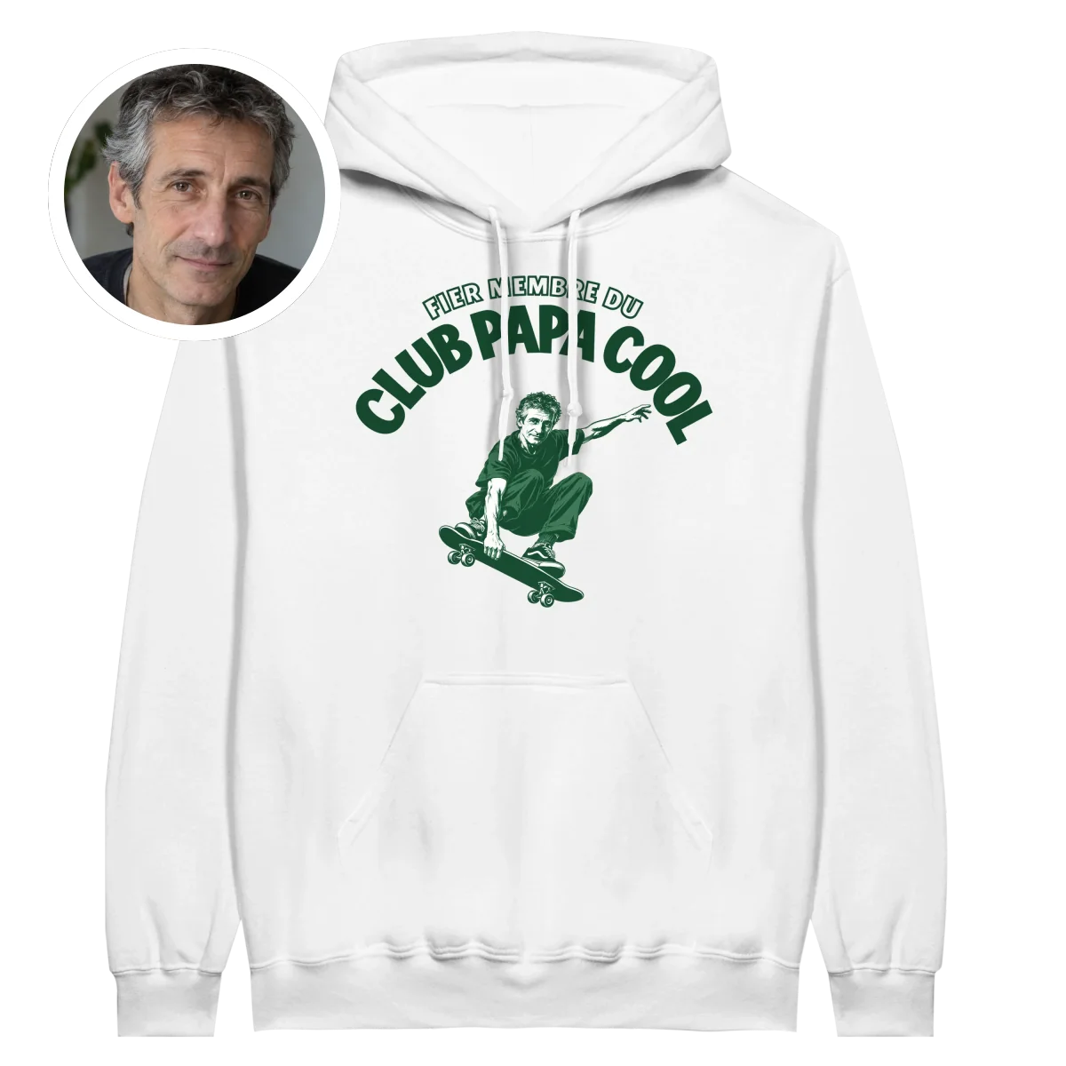 Hoodie Club Papa Cool