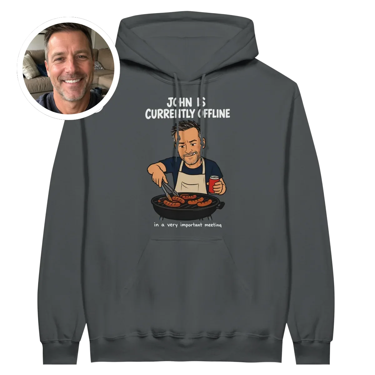 Currently Offline® BBQ Chef Hoodie