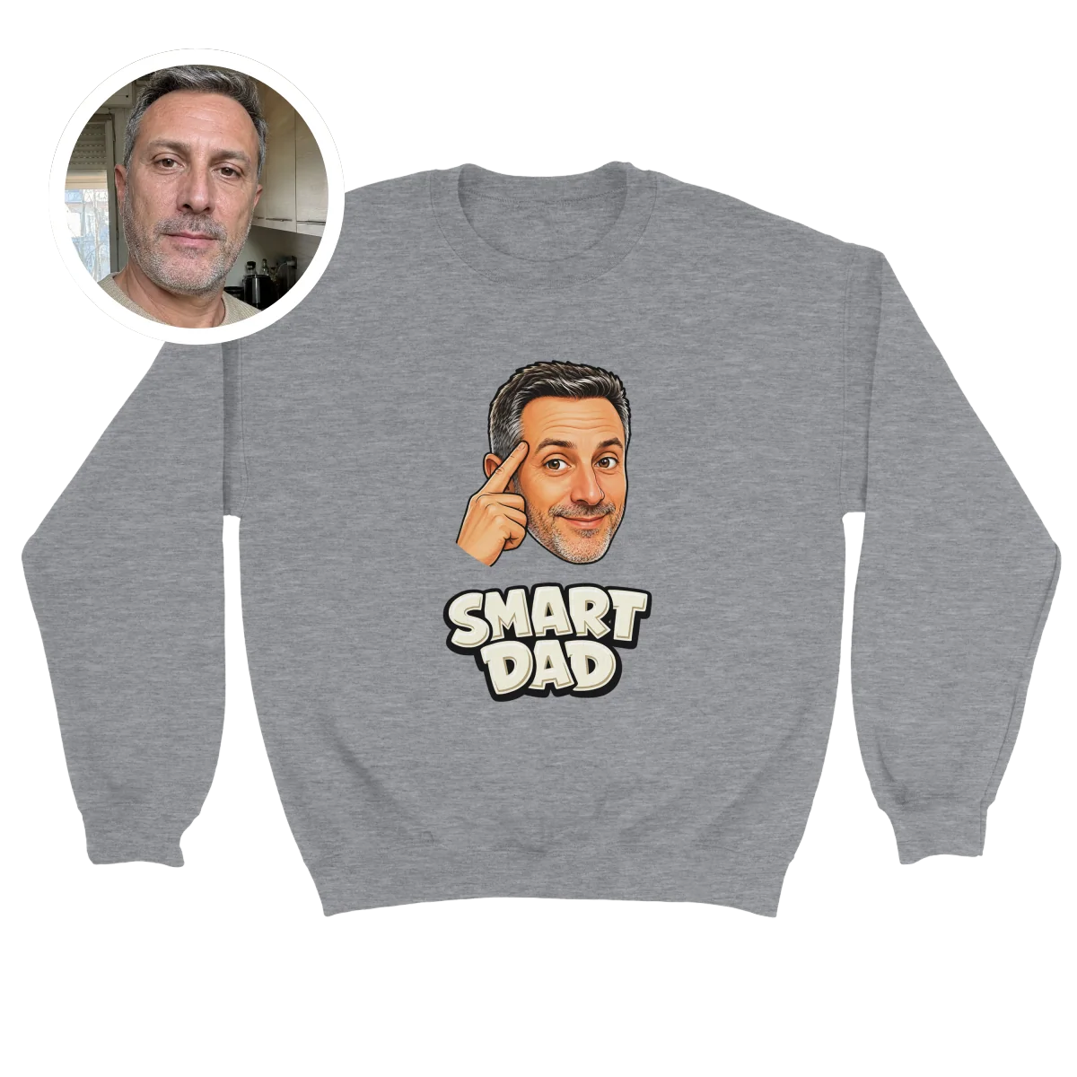 Crewneck Smart DAD - image 1
