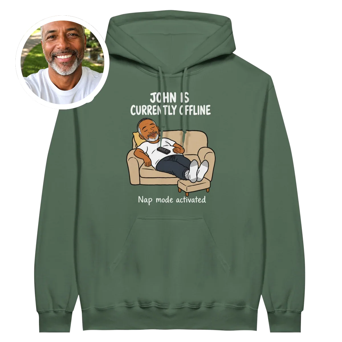 Currently Offline® Nap Mode Hoodie