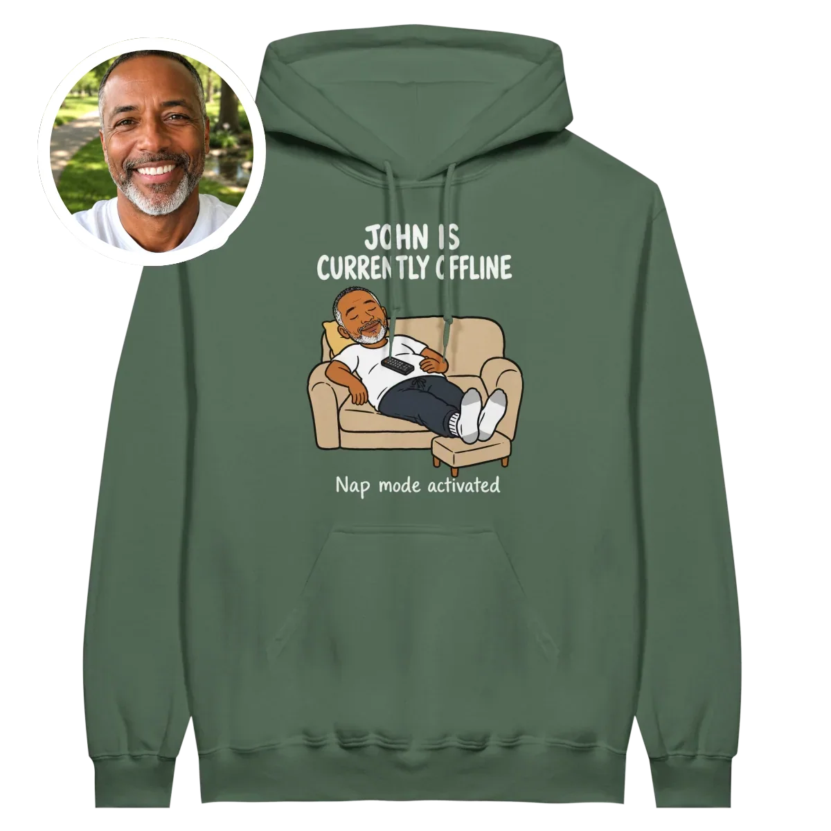 Currently Offline® Nap Mode Hoodie