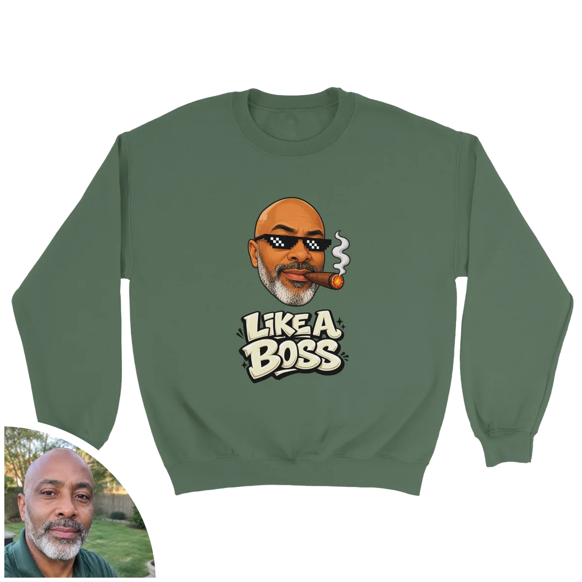 Crewneck Like a BOSS - image 1