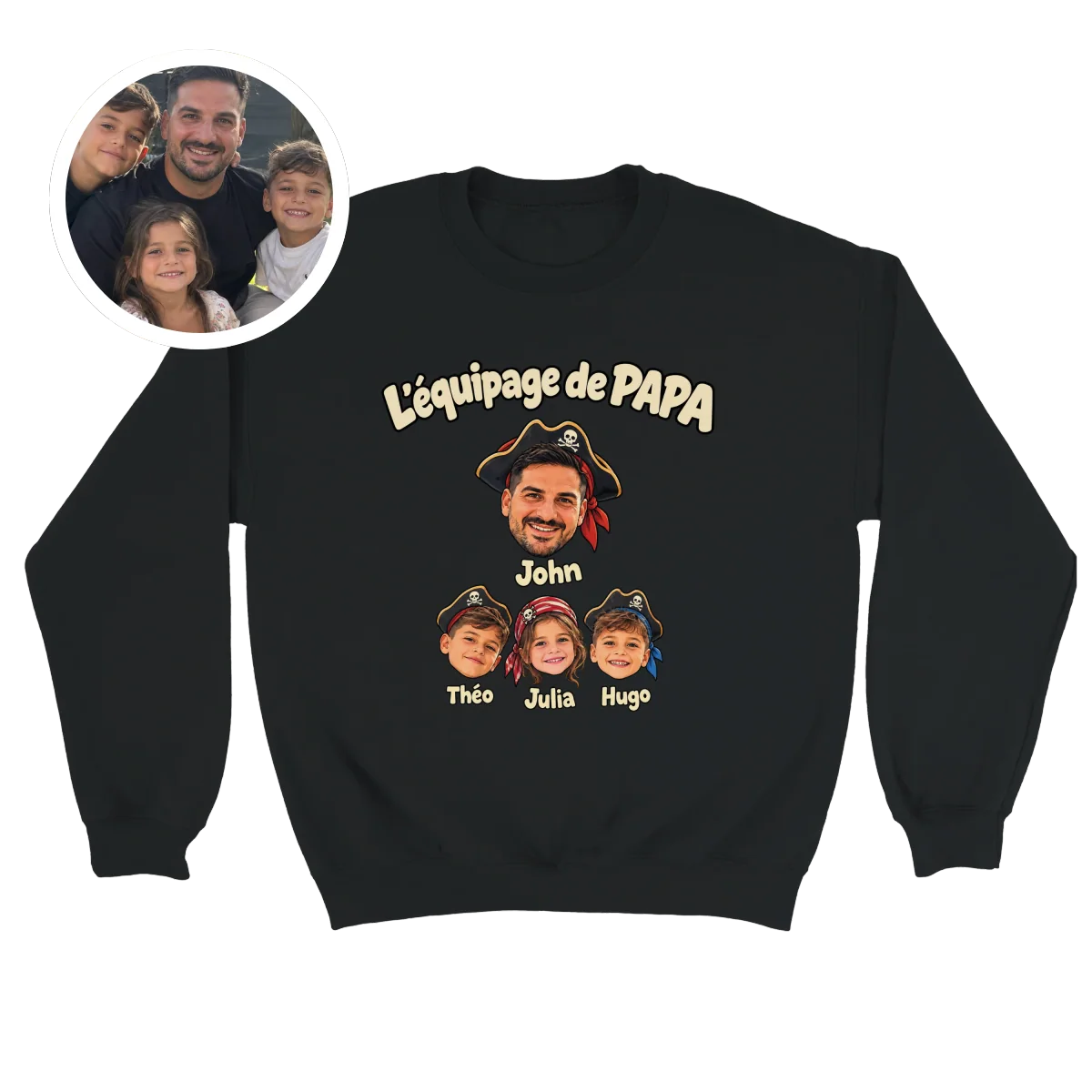 Crewneck Equipage de Papa