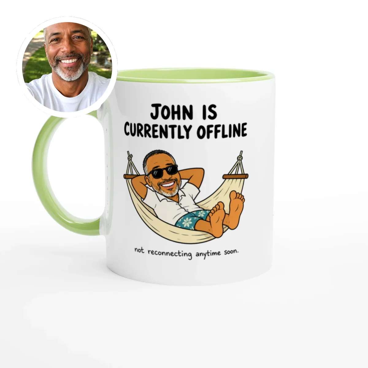 Currently Offline® Hammock Mug