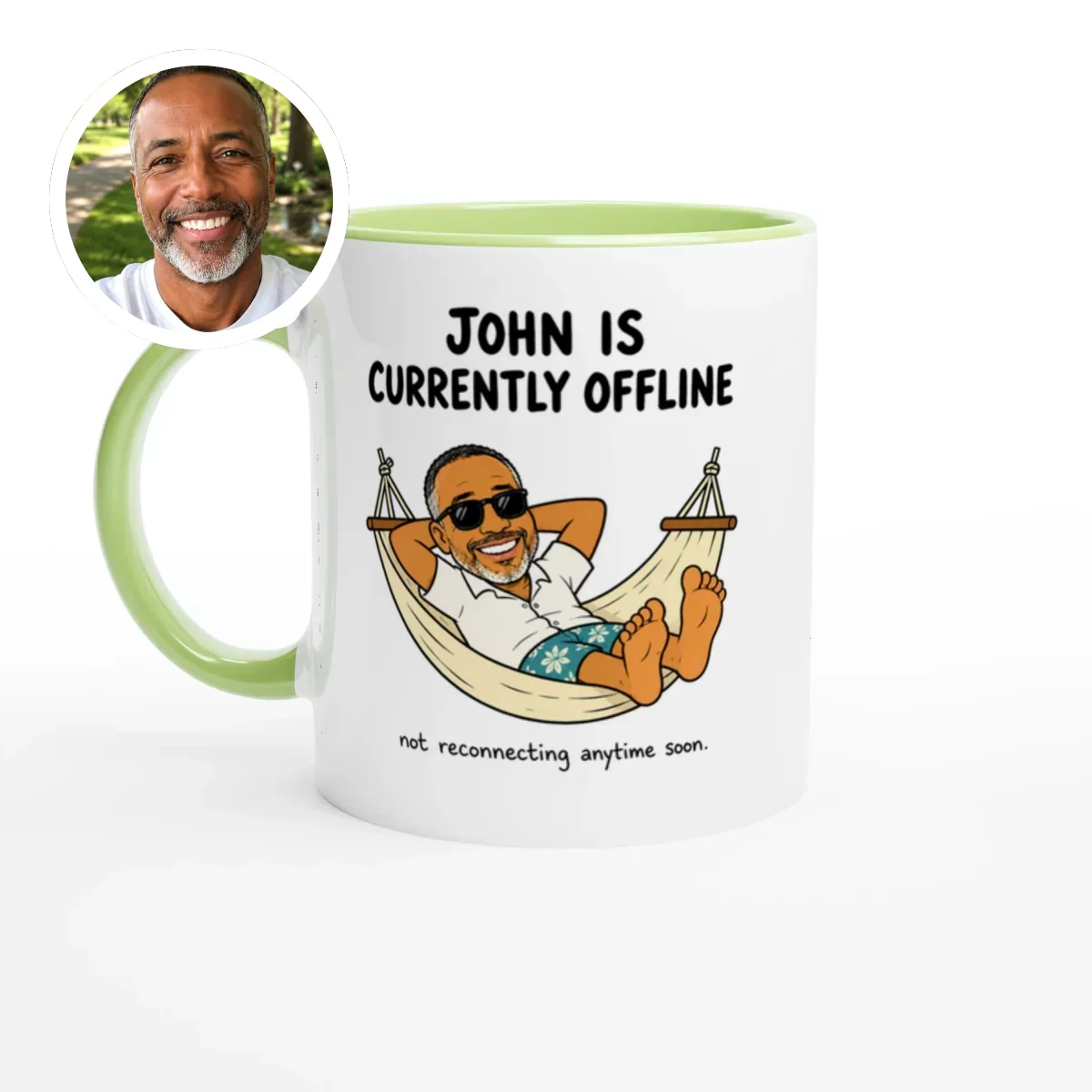 Currently Offline® Hammock Mug