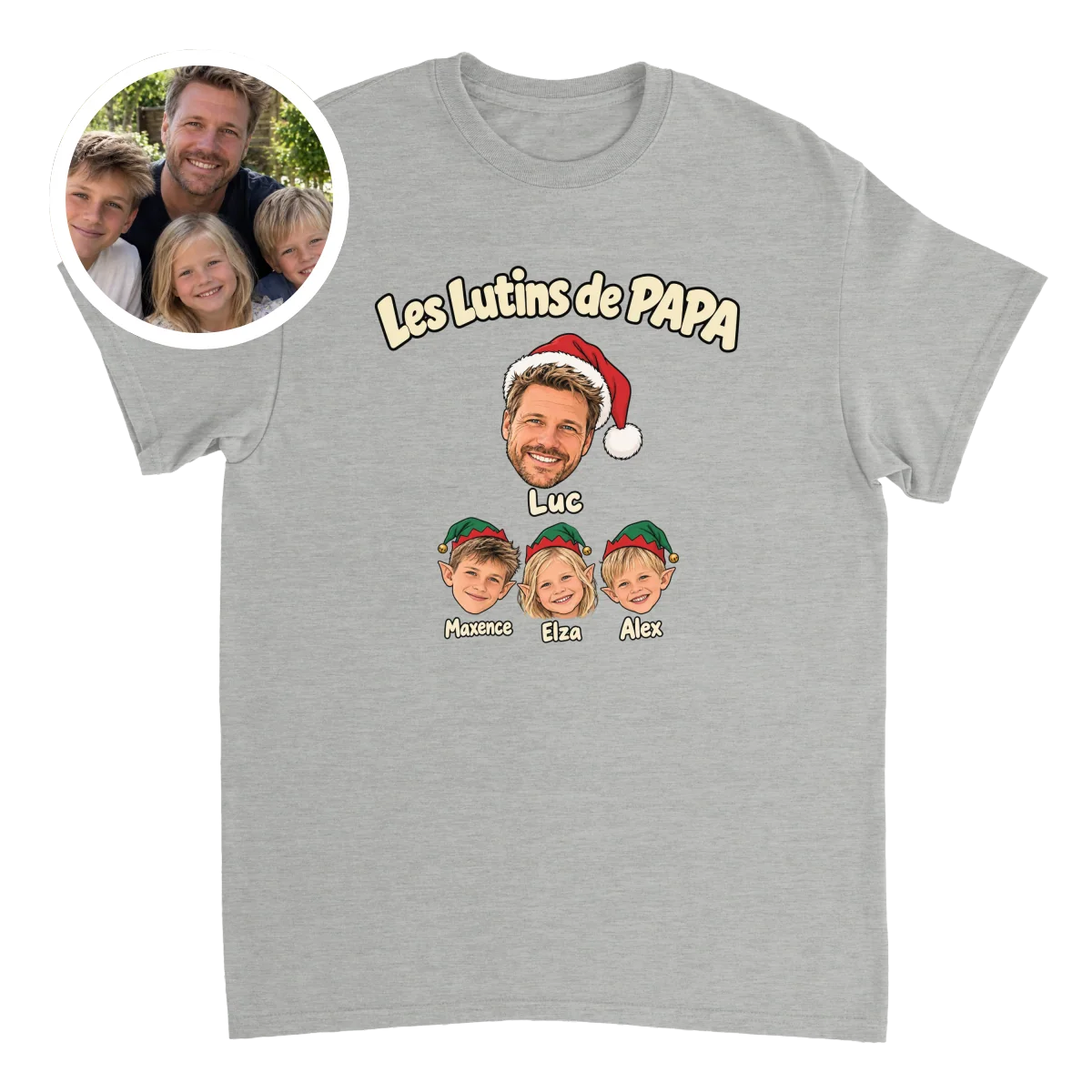 T-Shirt Les Lutins de PAPA