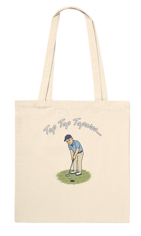 Tote bag Golfer Tap Tap Taparoo