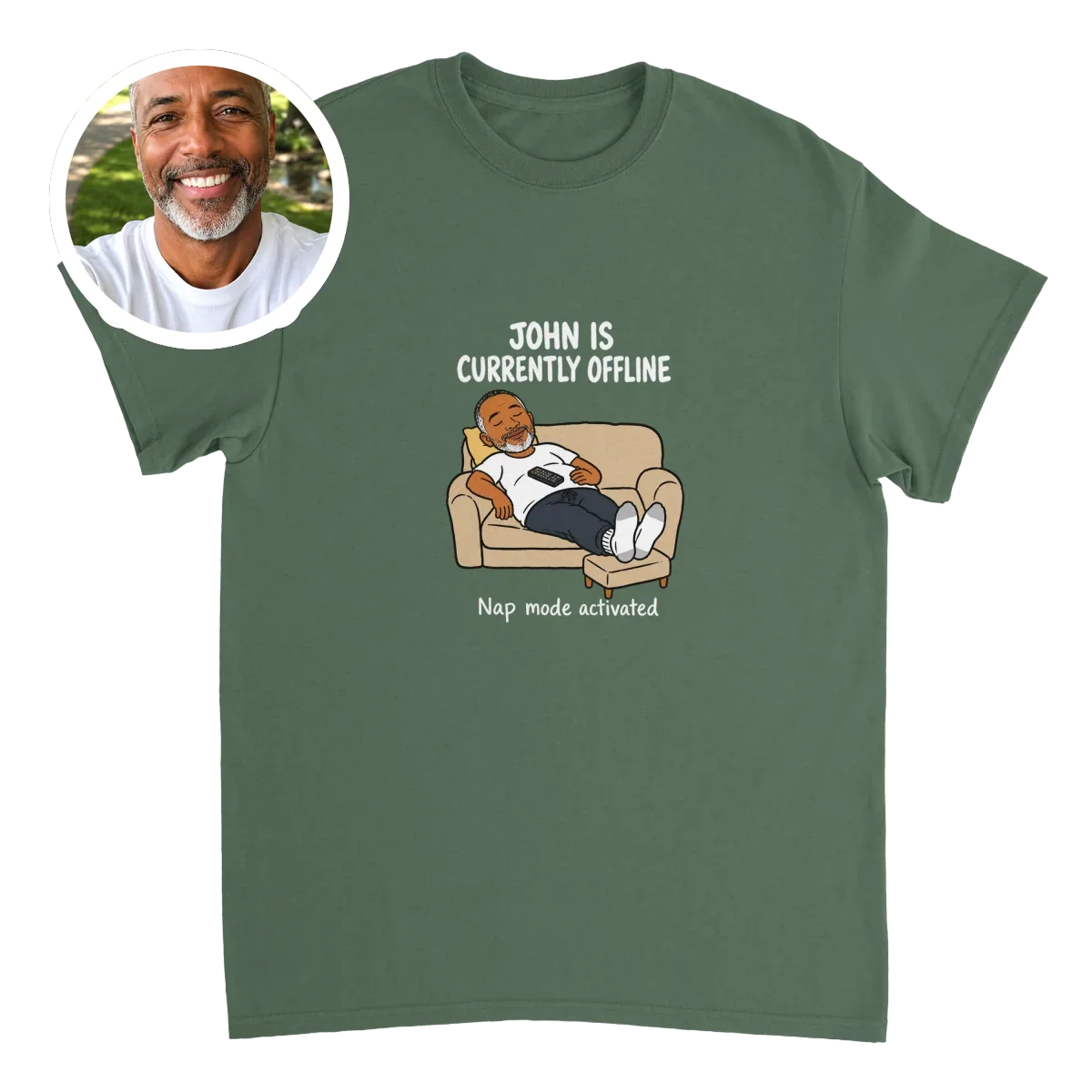 Currently Offline® Nap Mode T-Shirt