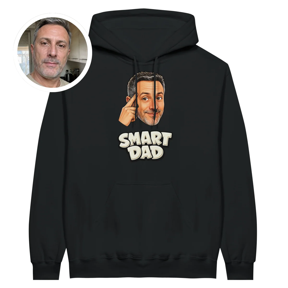 Unisex Hoodie Smart DAD - image 1
