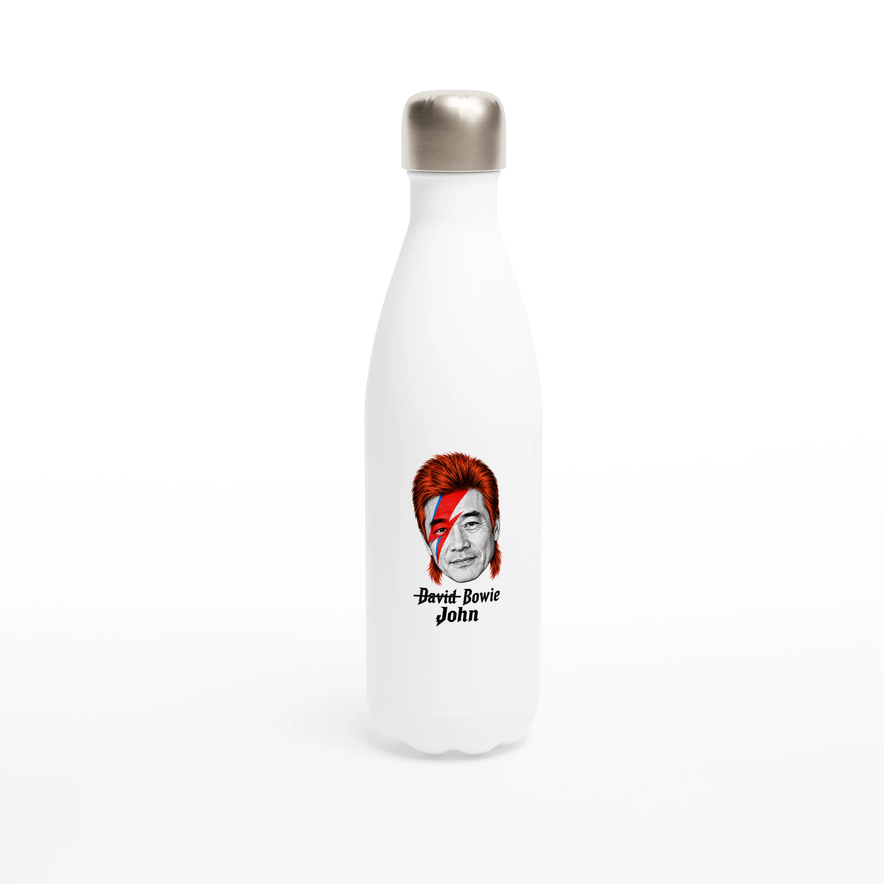 Stainless Steel Water Bottle - 17oz Custom Bowie