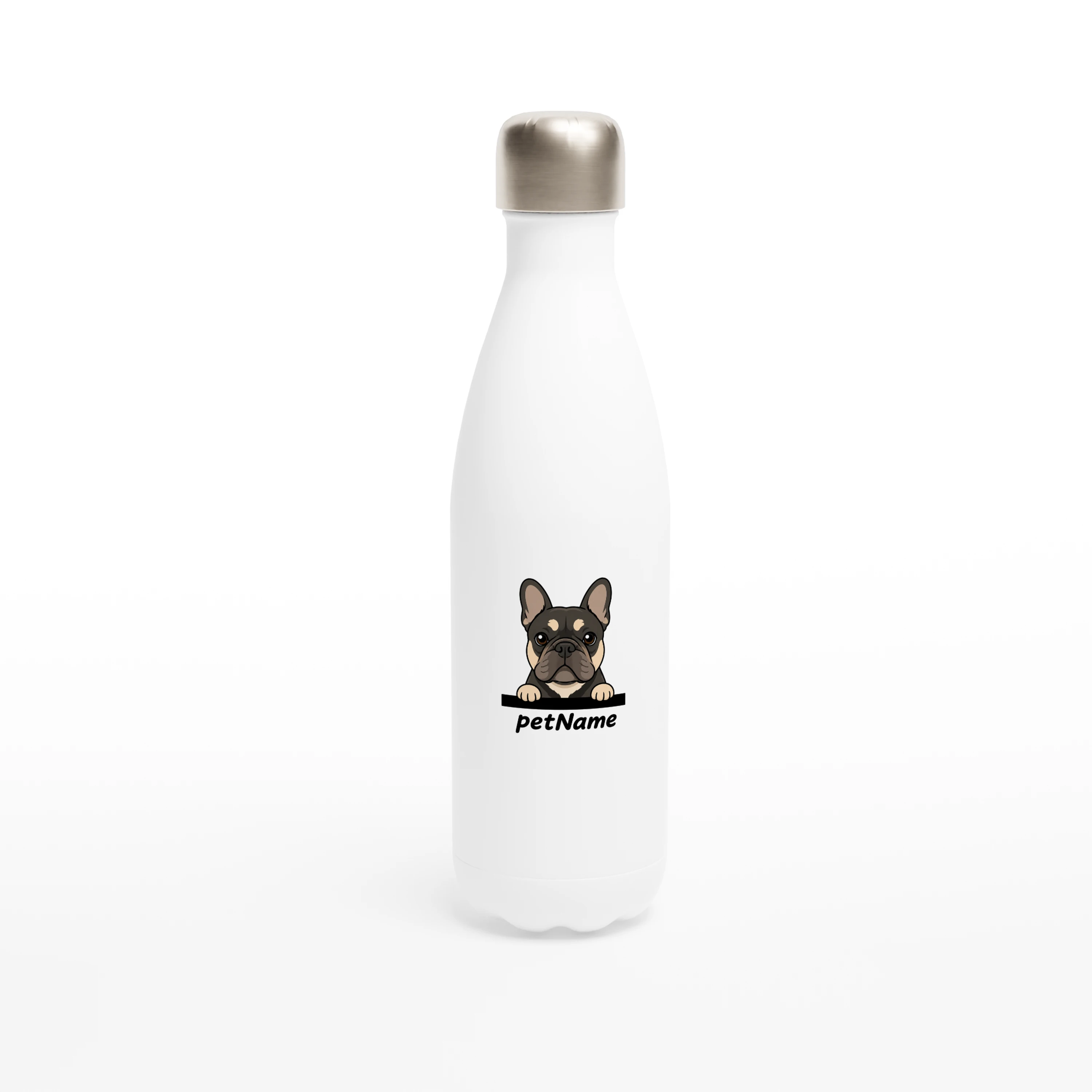 Stainless Steel Water Bottle - 17oz Pocket Cartoon Pet