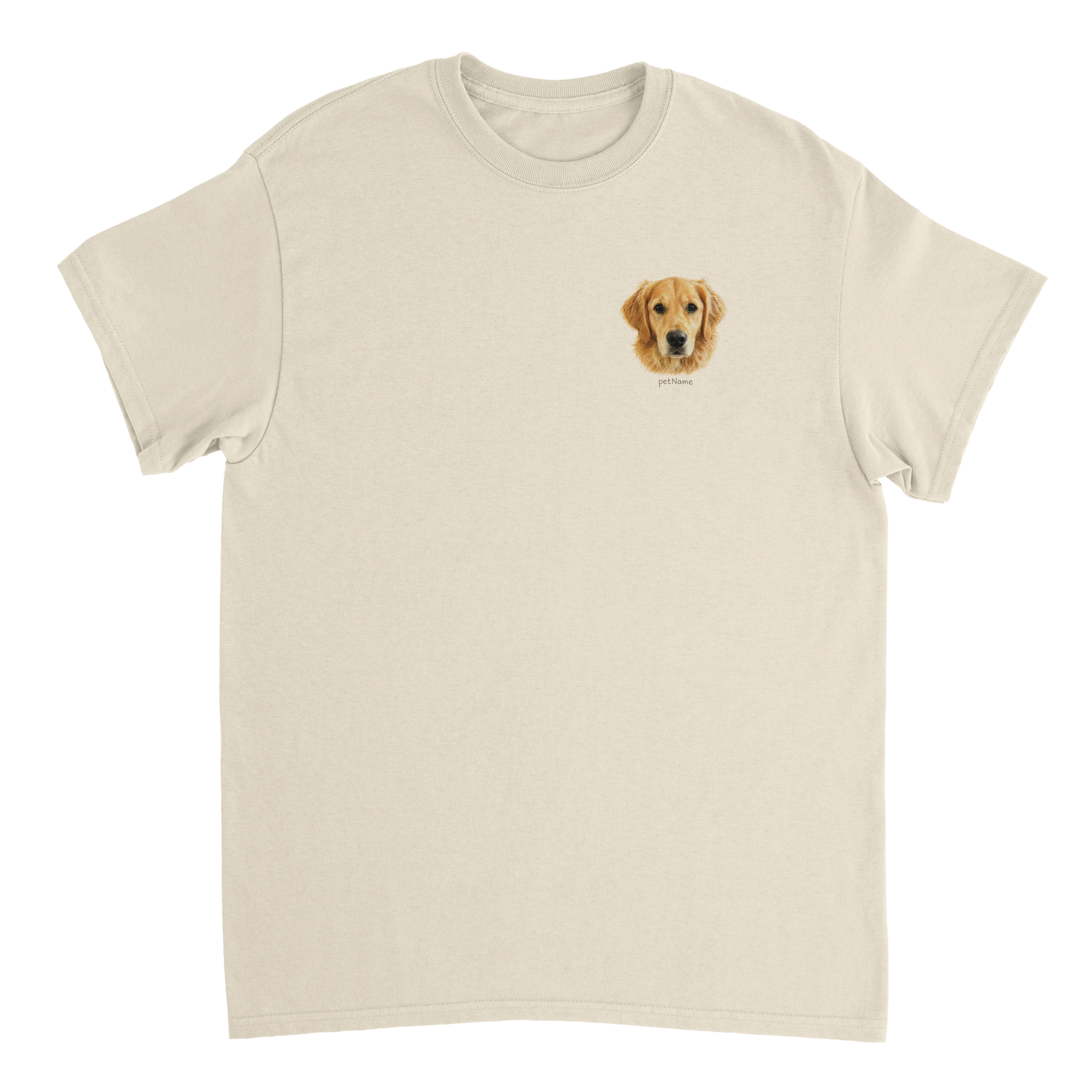 Heavy Cotton T-Shirt Colored Pencil Pet Head