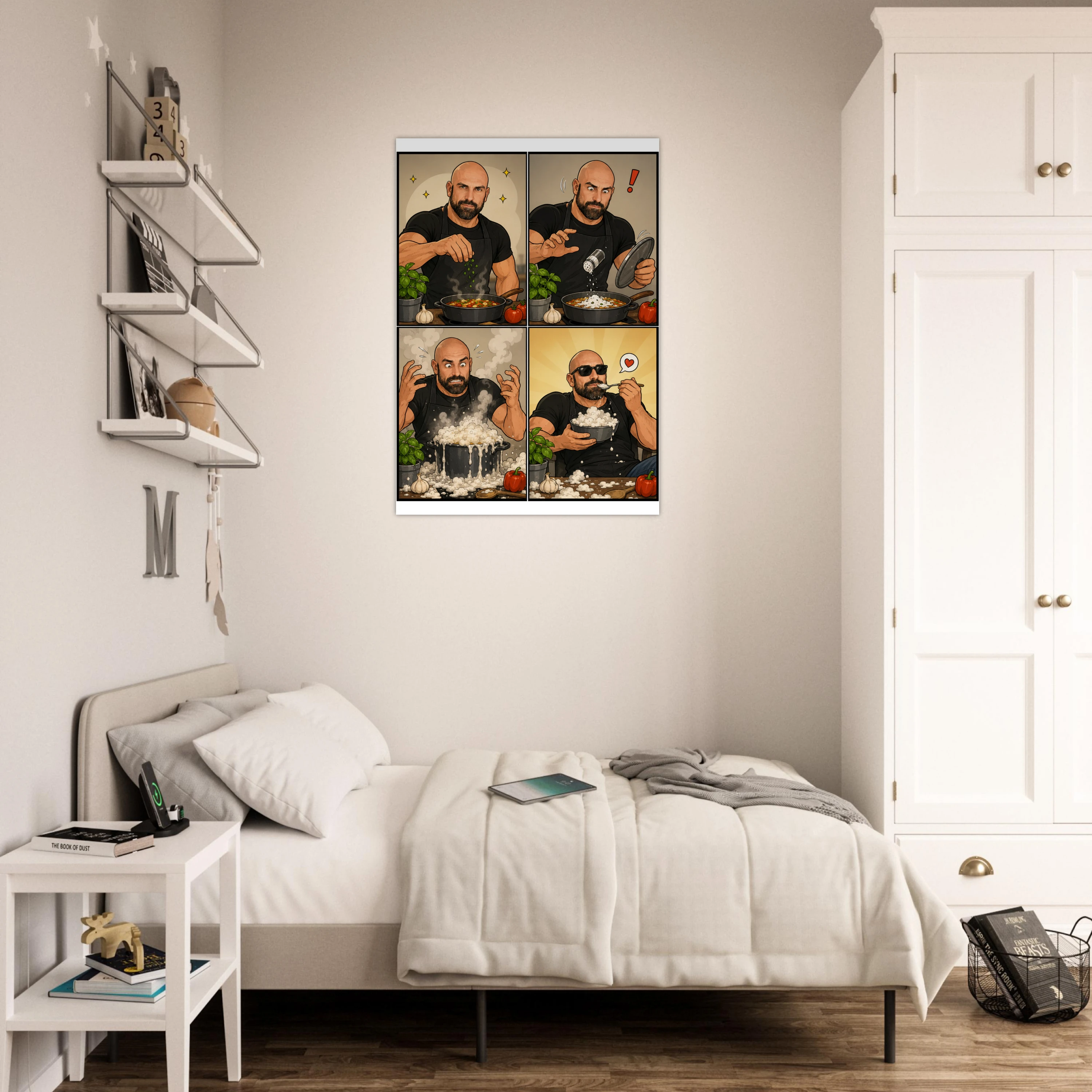 Premium Poster Dad’s Passion in 4 Panels