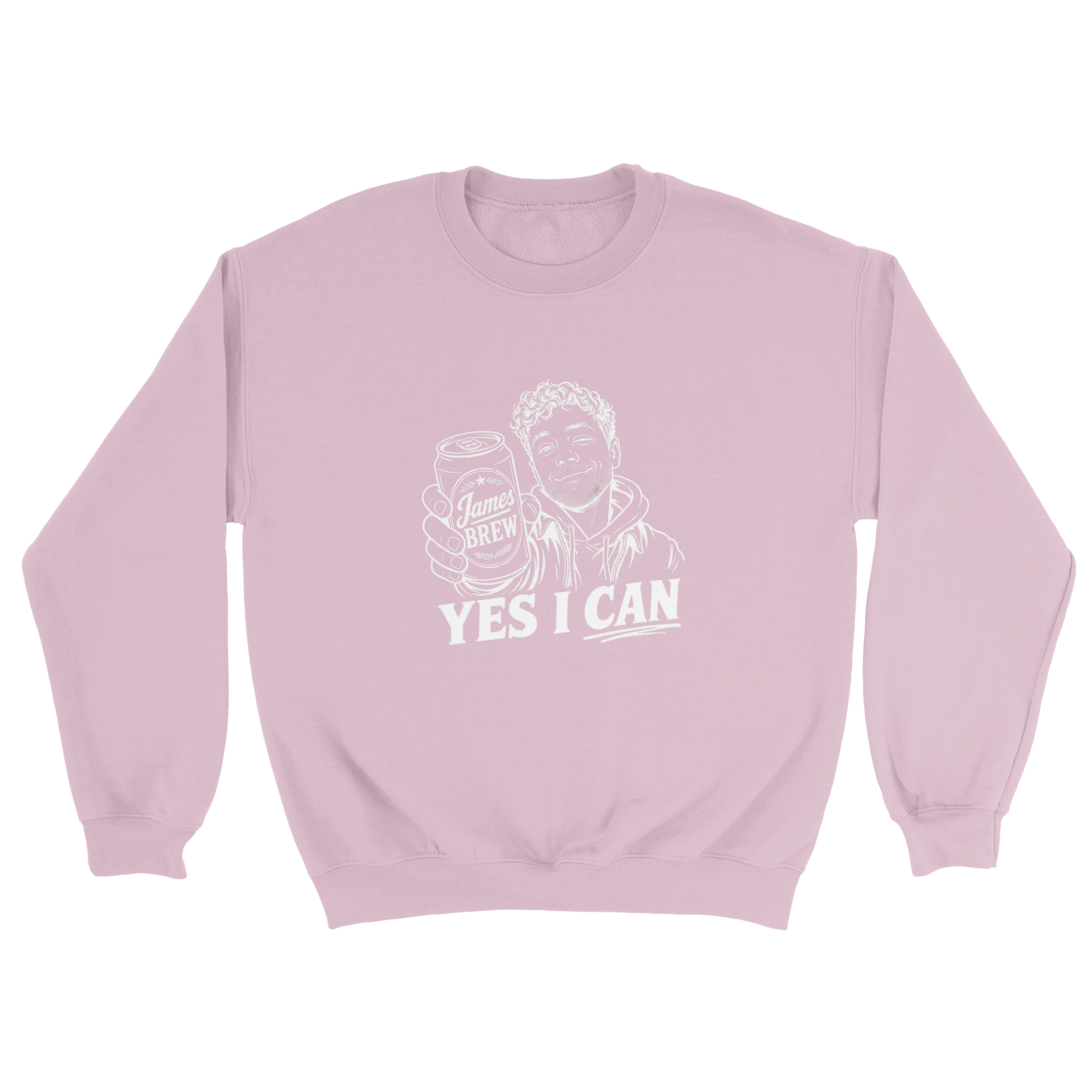 Yes I Can Beer Can Crewneck - image 2