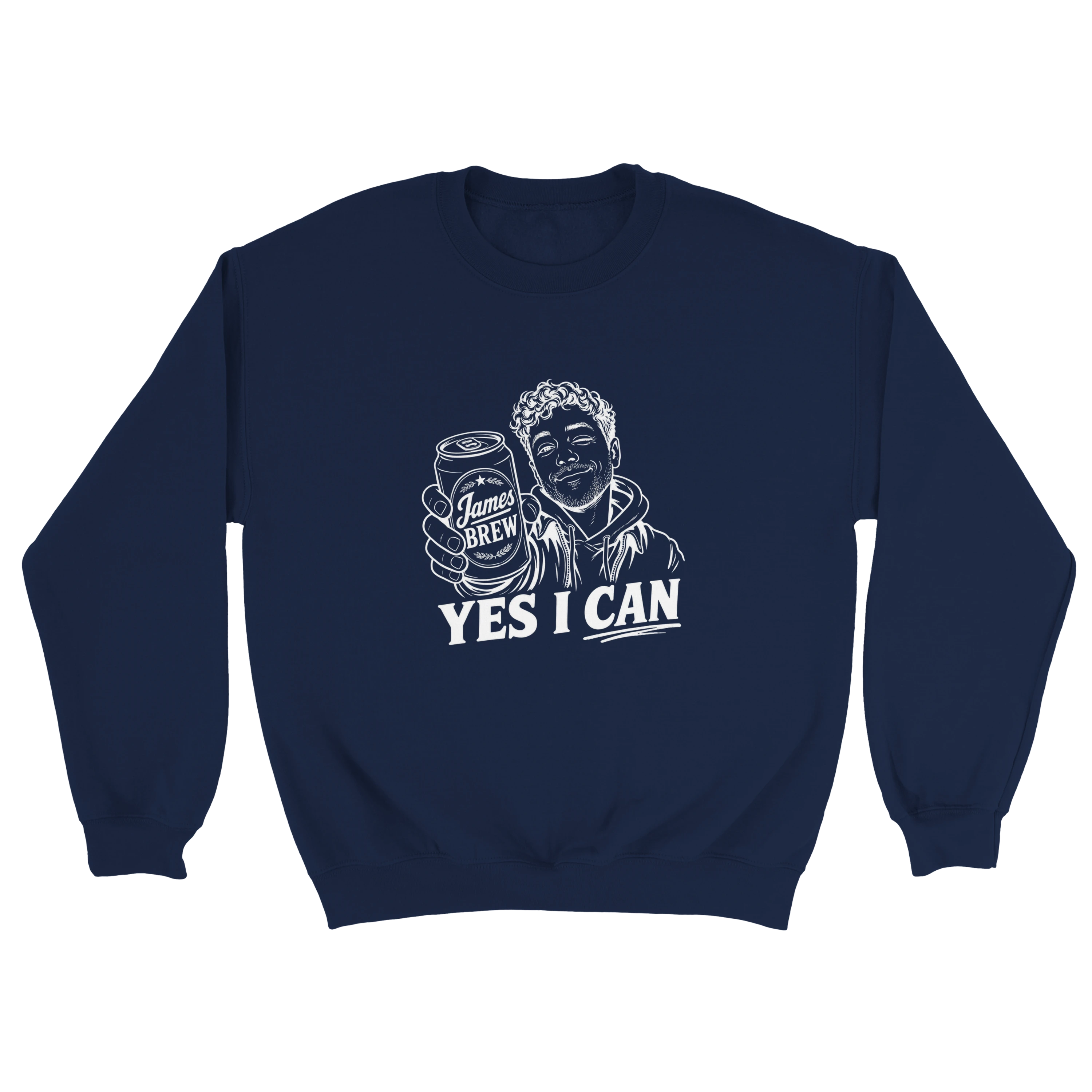 Yes I Can Beer Crewneck