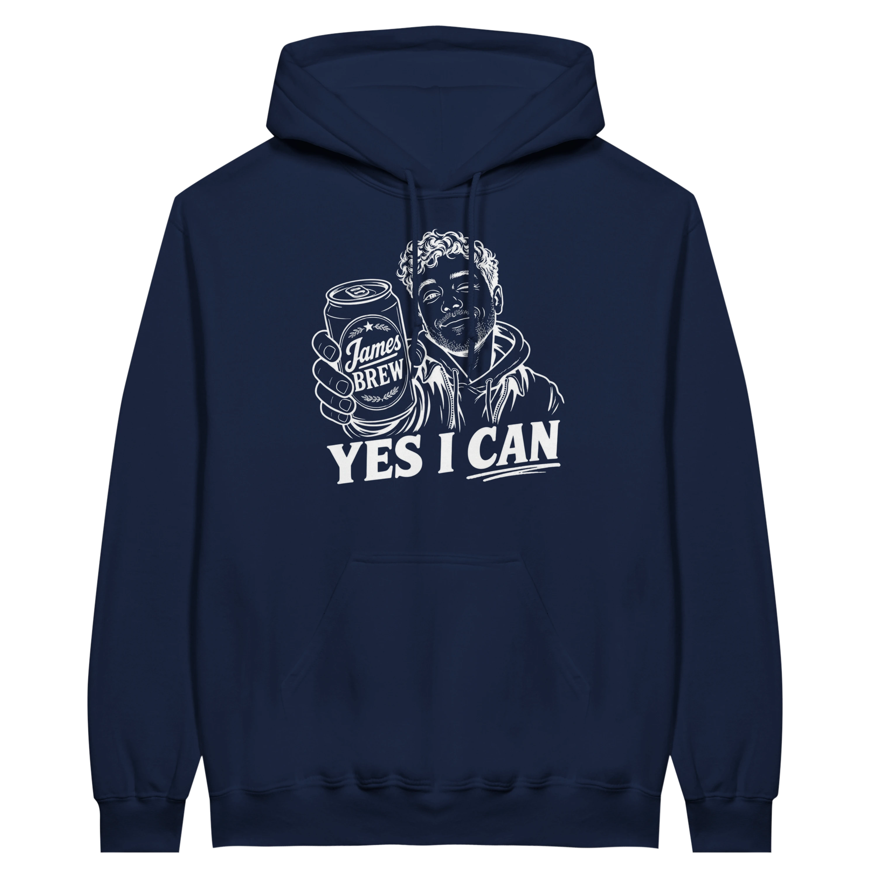 Yes I Can Beer Hoodie