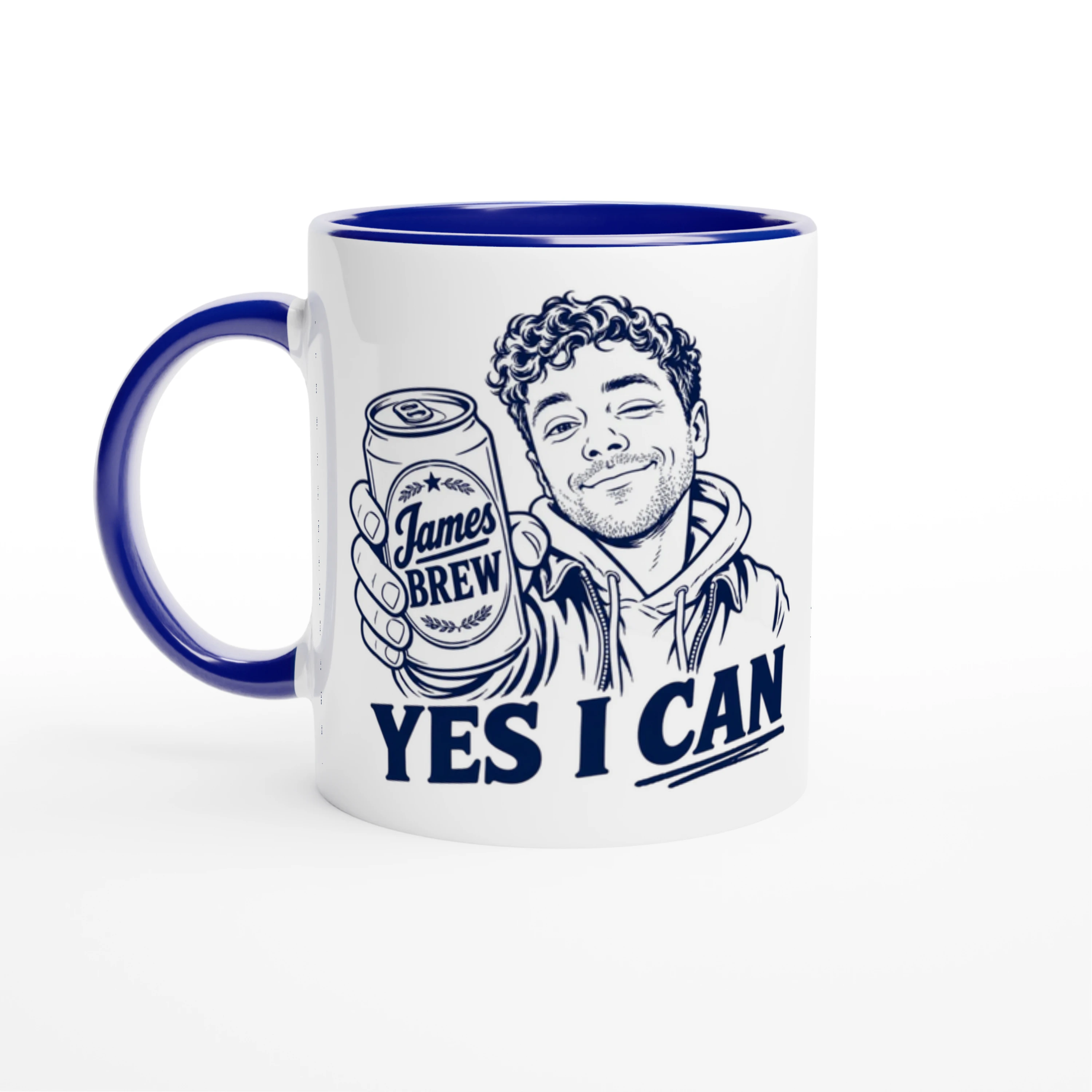 Yes I Can Beer Mug