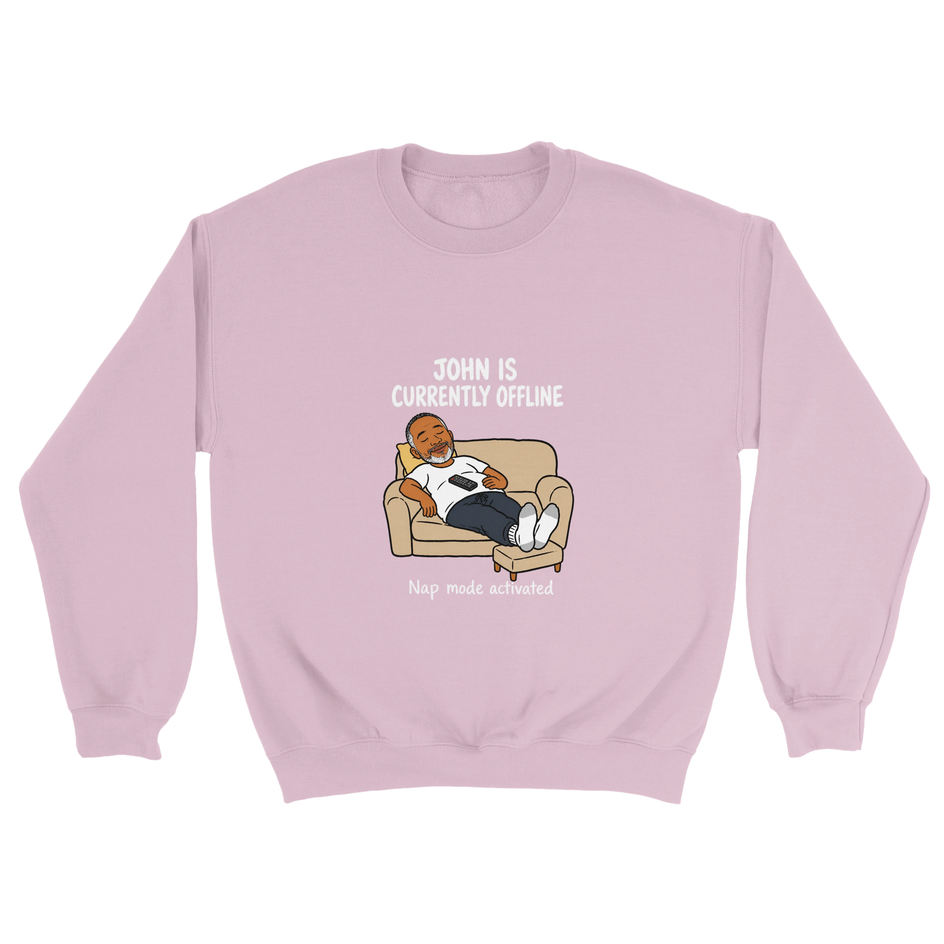 Currently Offline® Nap Mode Crewneck - image 2