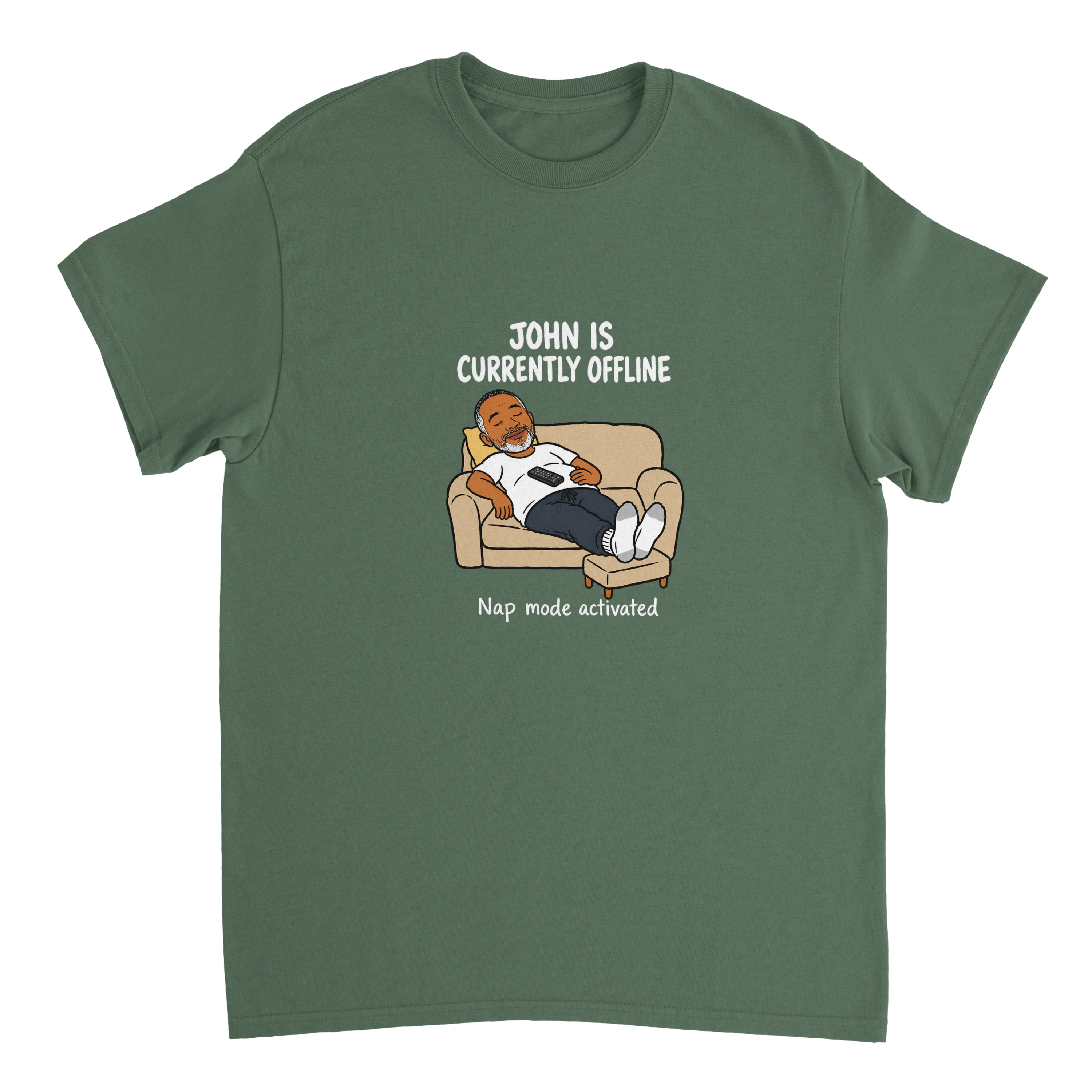 Currently Offline® Nap Mode T-Shirt