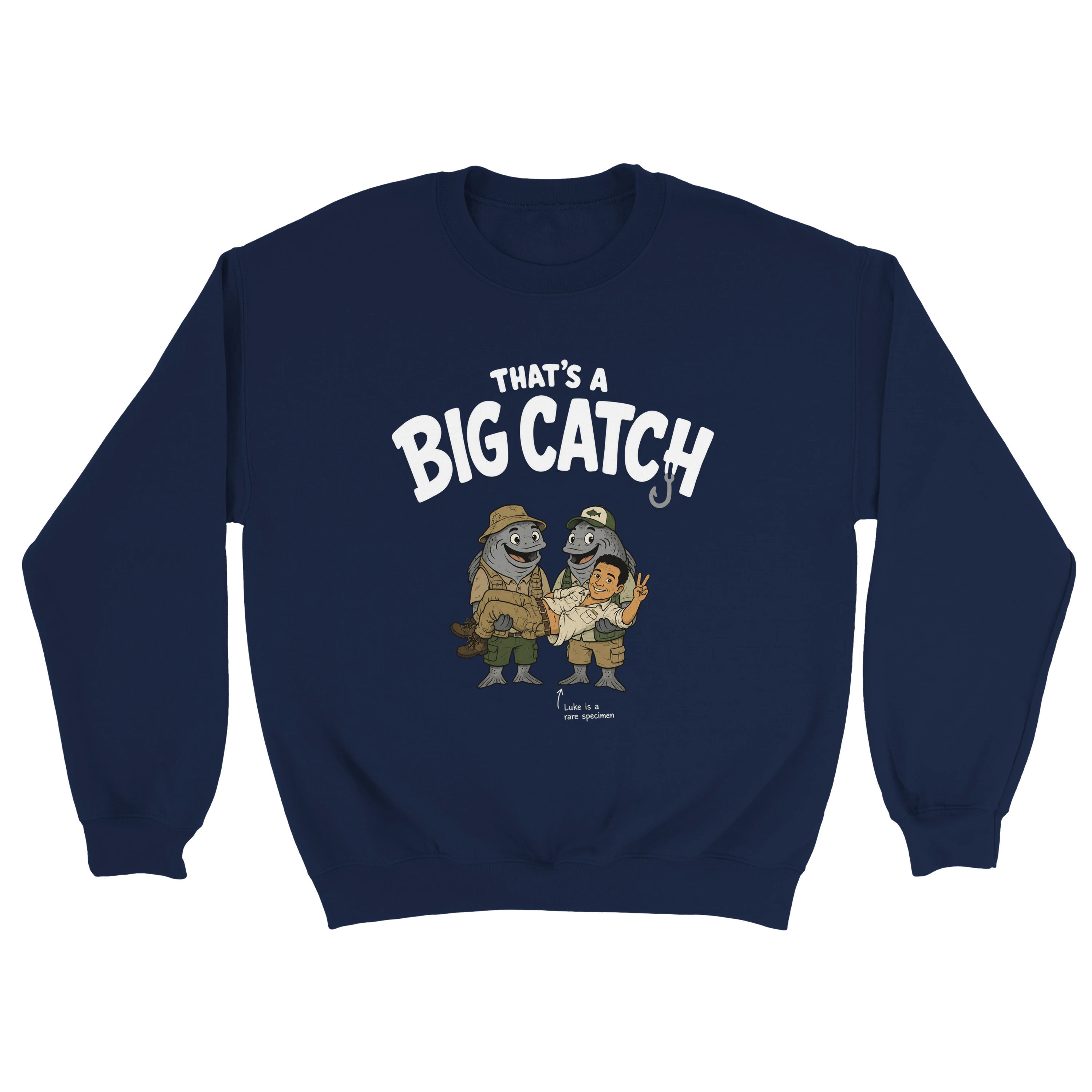 The Big Catch Crewneck