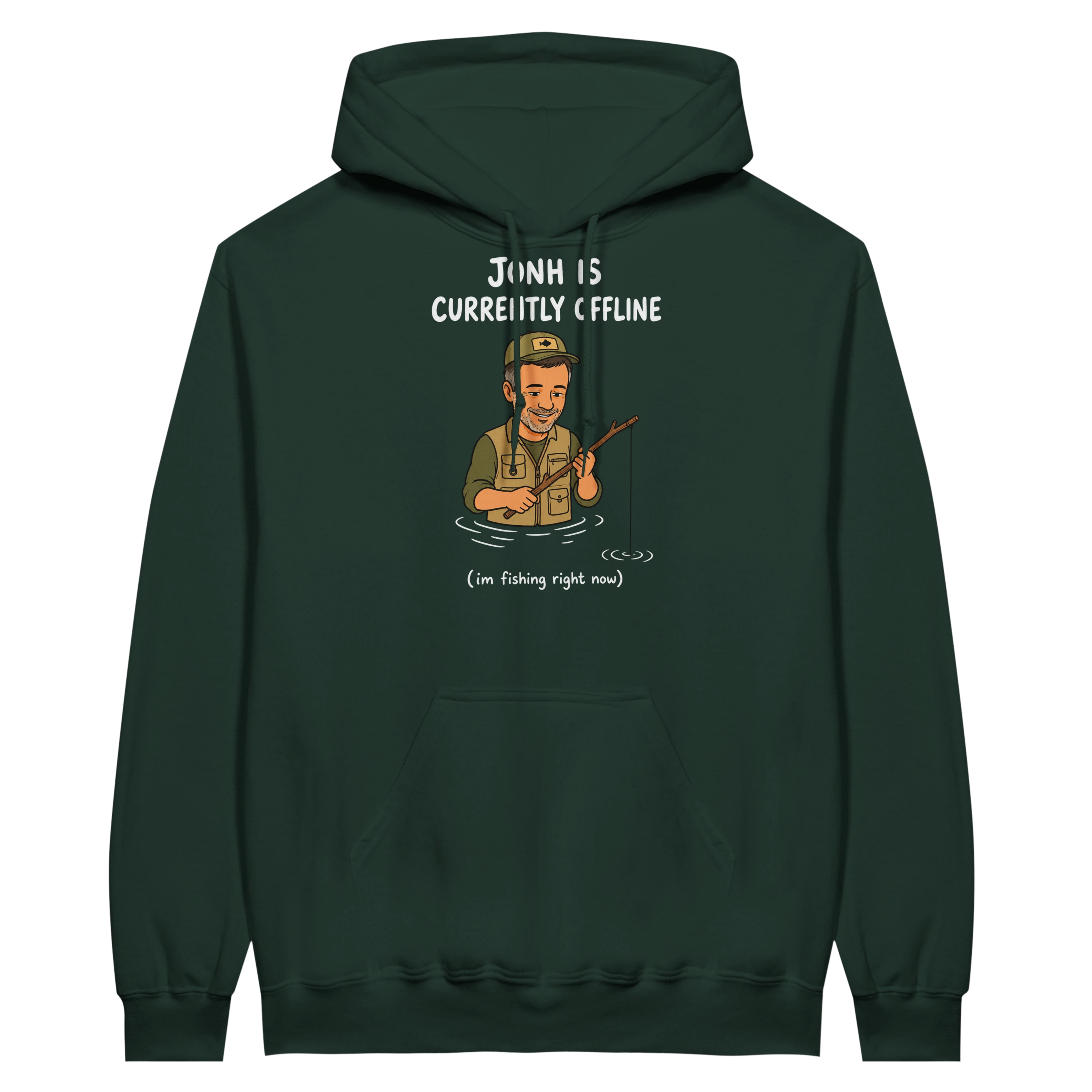 Currently Offline® I'm Fishing Hoodie