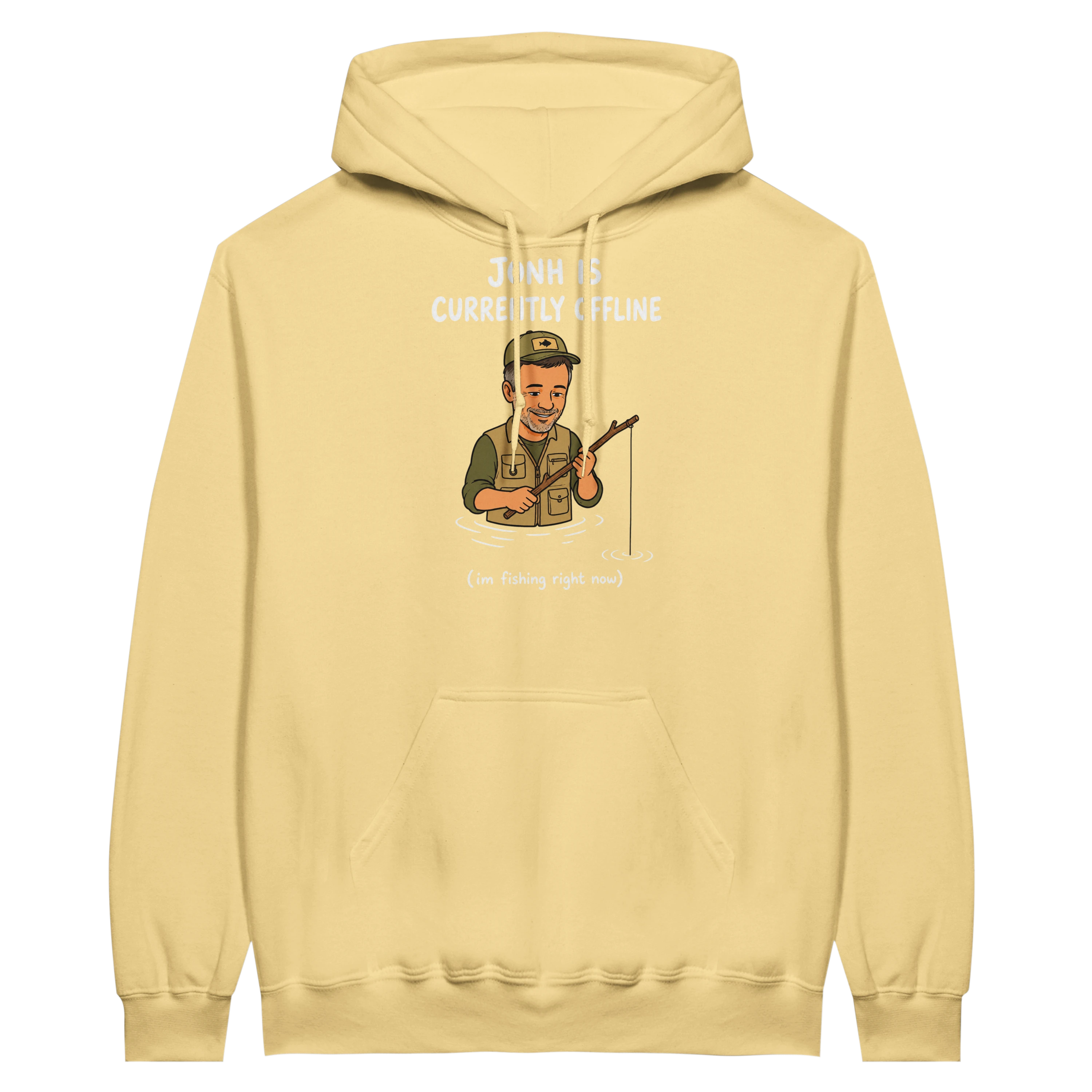 Currently Offline® I'm Fishing Hoodie - image 2