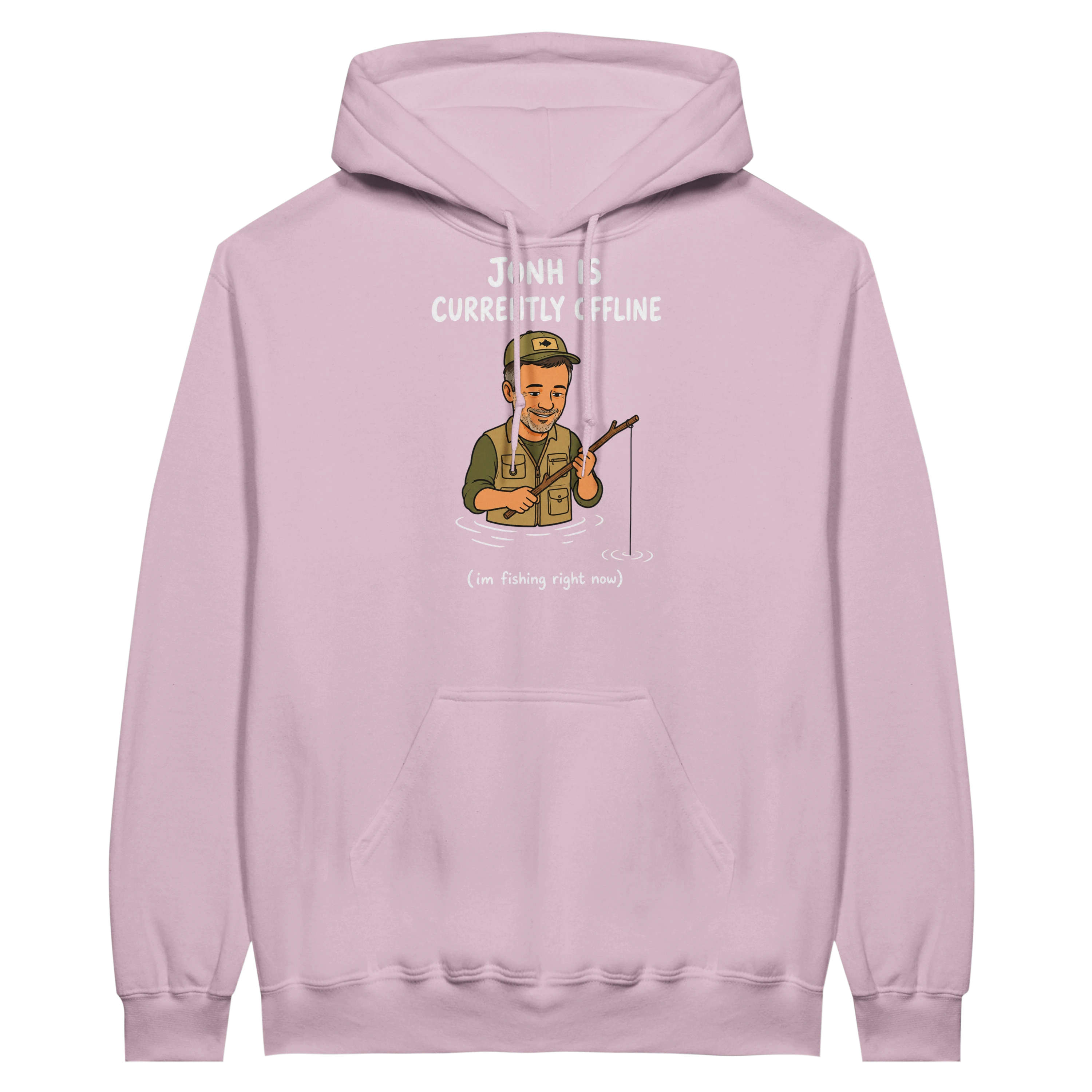 Currently Offline® Je pêche Hoodie - image 2