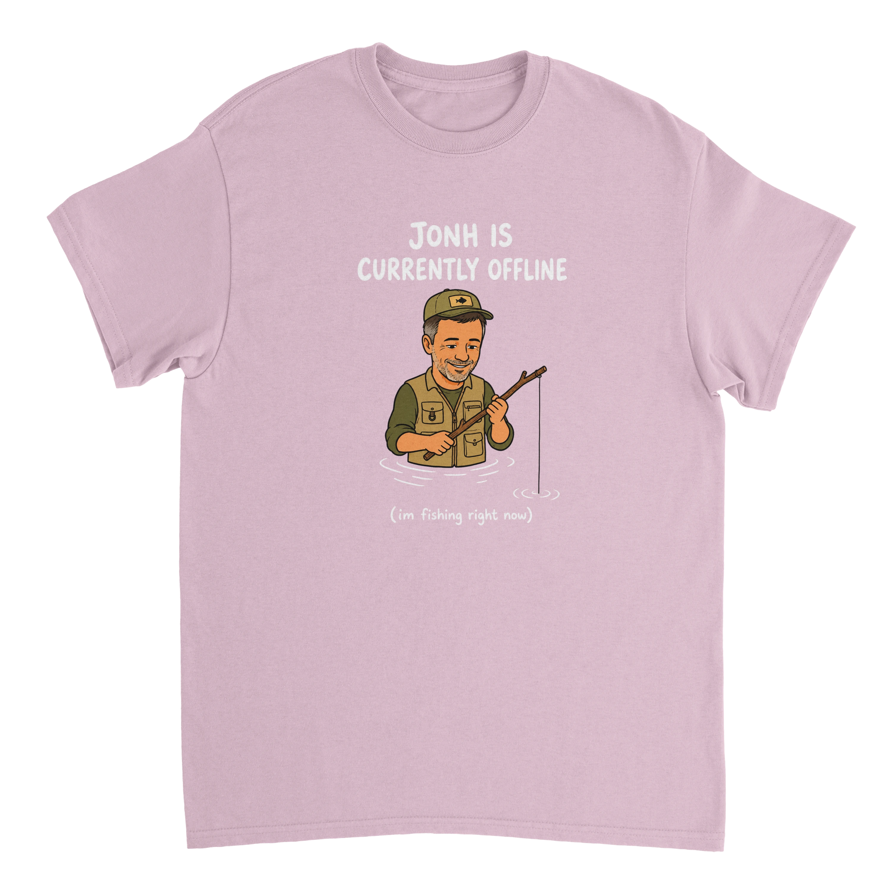 Currently Offline® I'm Fishing T-Shirt - image 2