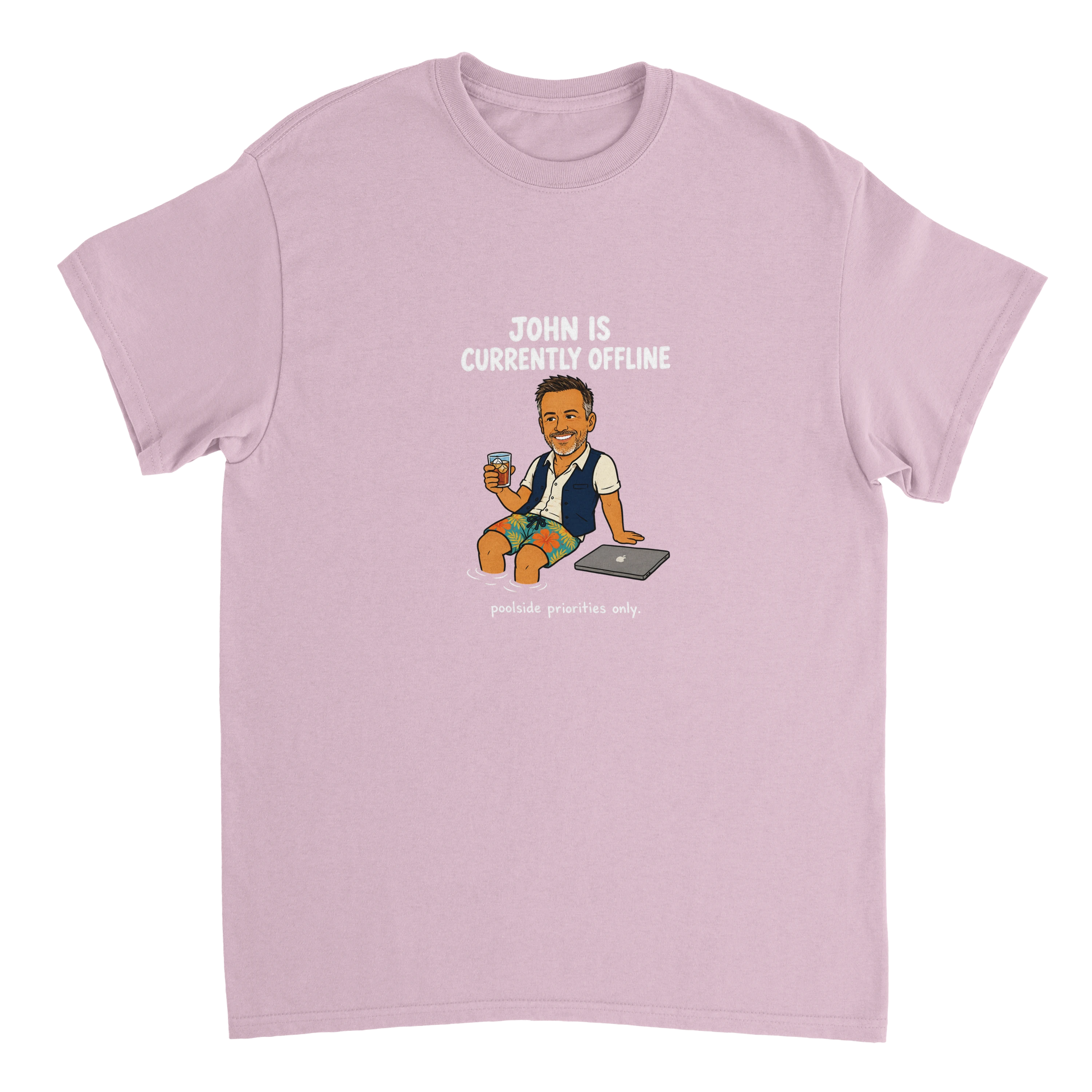 Currently Offline® By the Pool T-Shirt - image 2