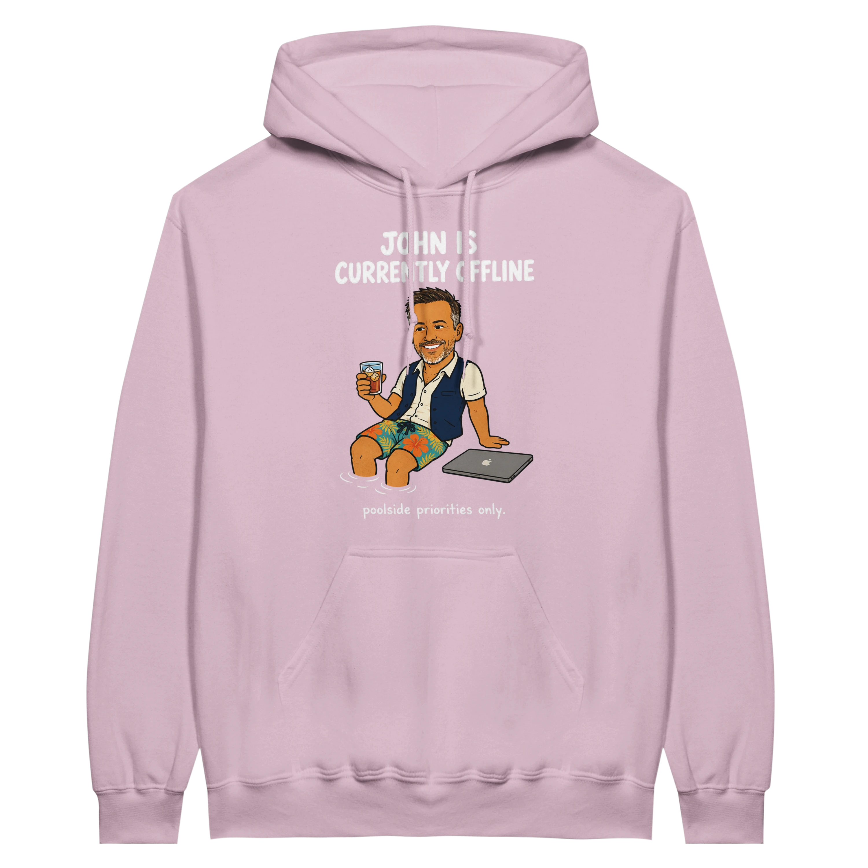 Currently Offline® Sweat à capuche By the Pool - image 2