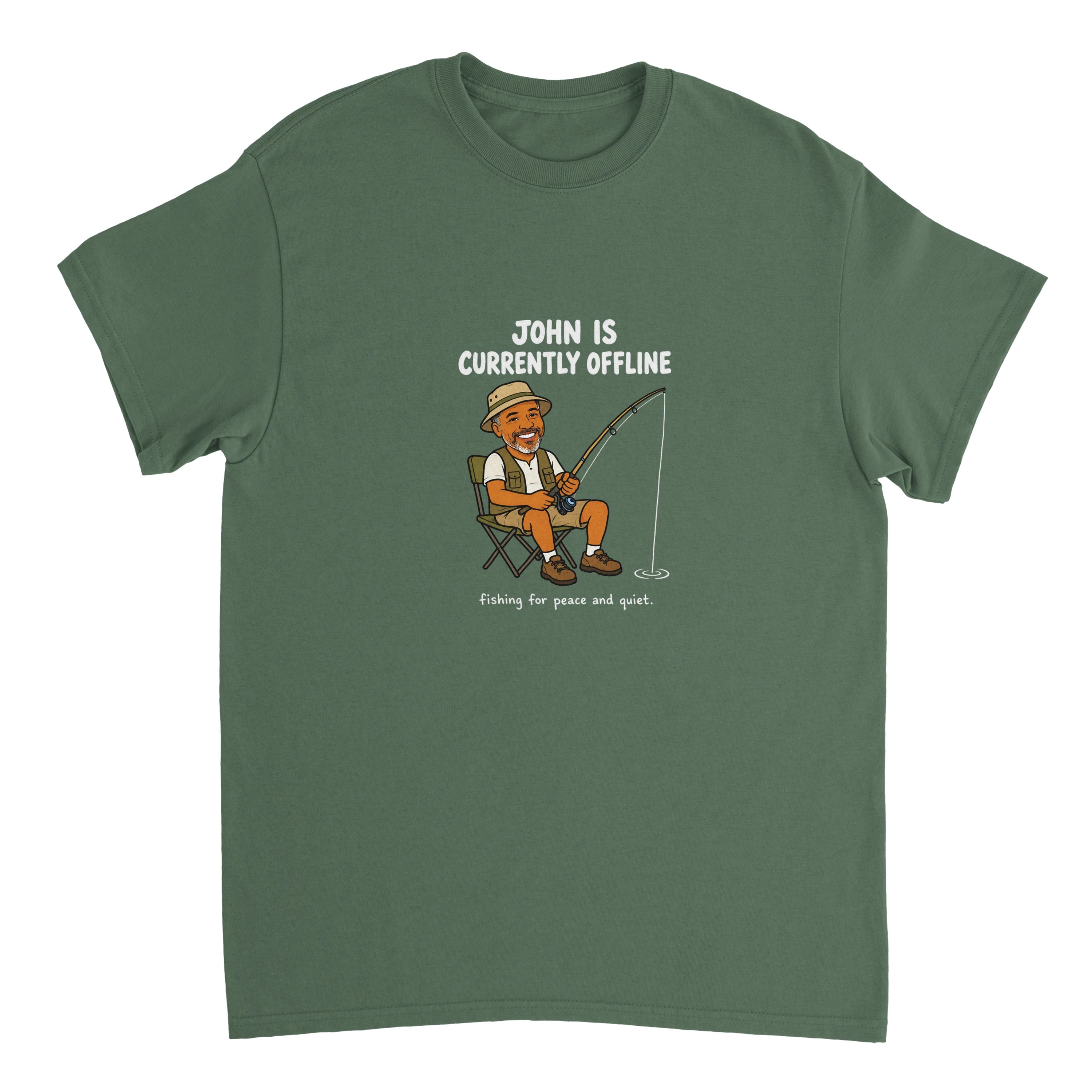 Currently Offline® Fish & Chill T-Shirt