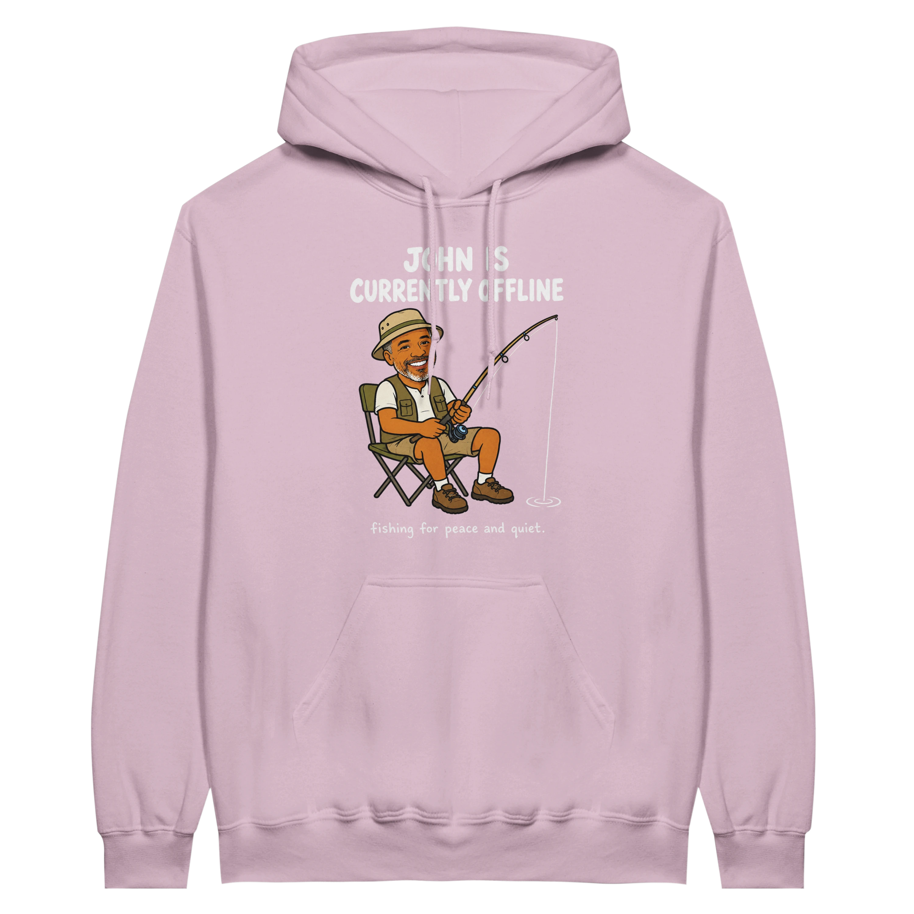 Hoodie Currently Offline® Fish & Chill - image 2