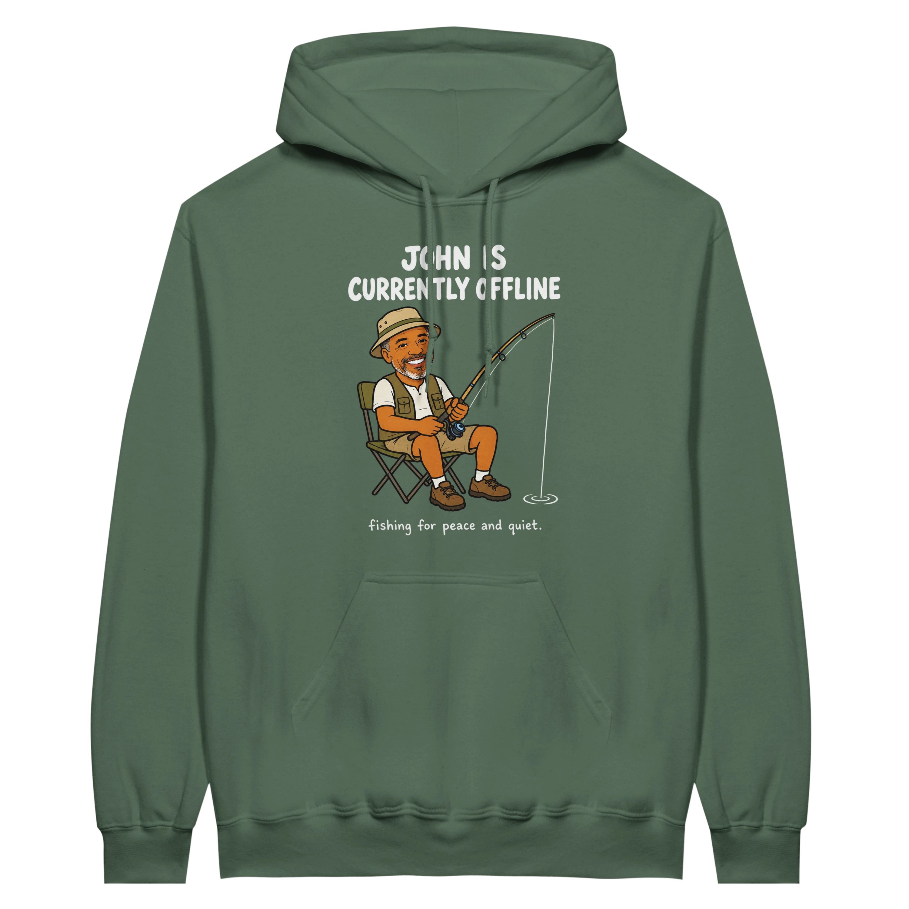 Currently Offline® Fish & Chill Hoodie