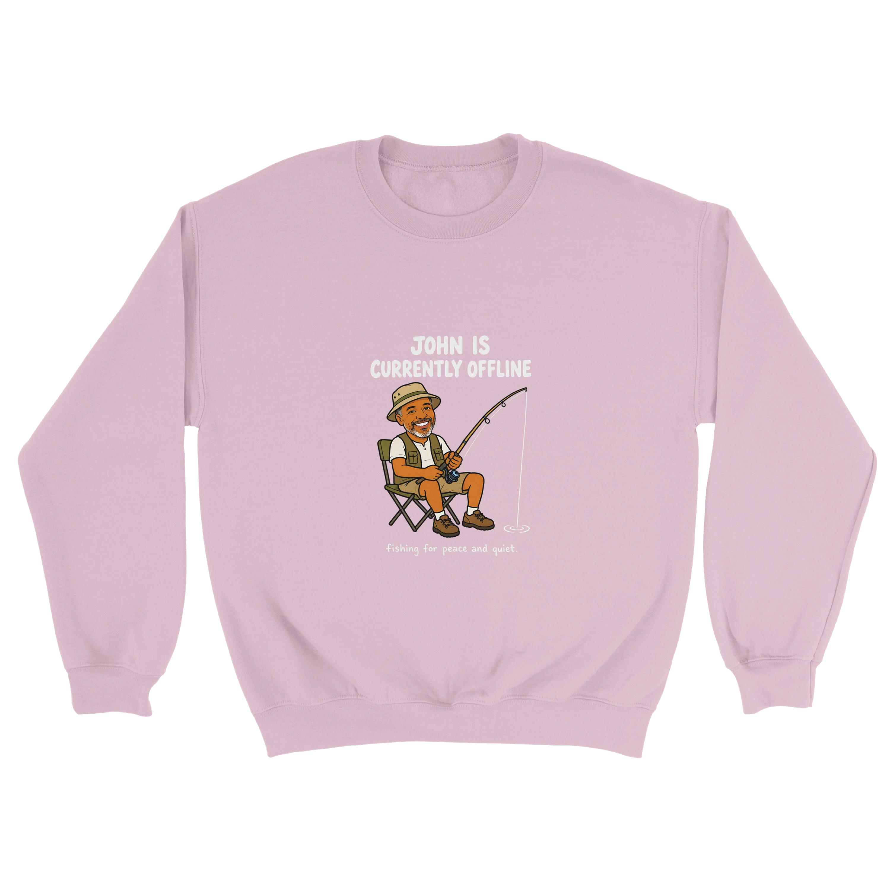 Currently Offline® Fish & Chill Crewneck - image 2