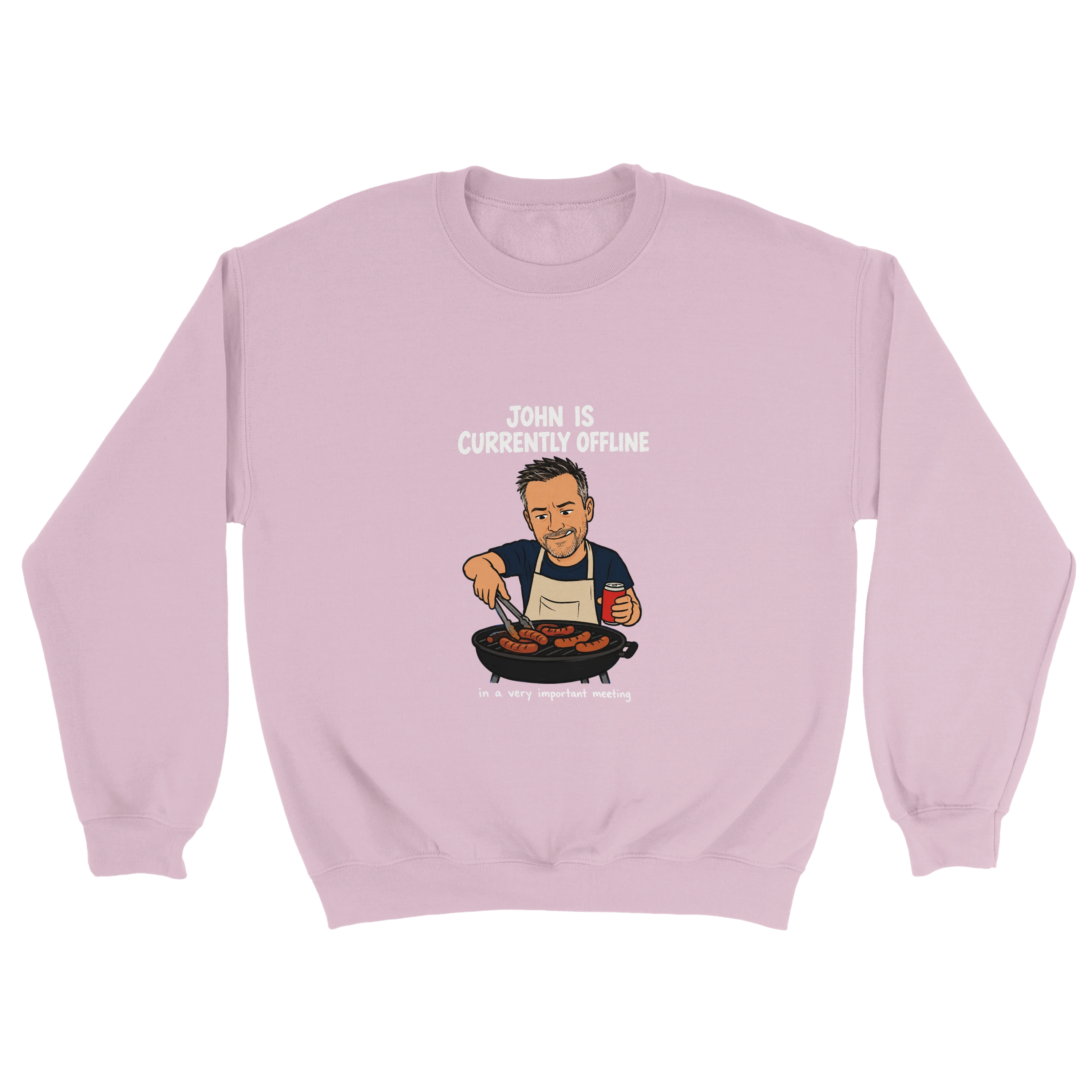 Currently Offline® BBQ Chef Crewneck - image 2