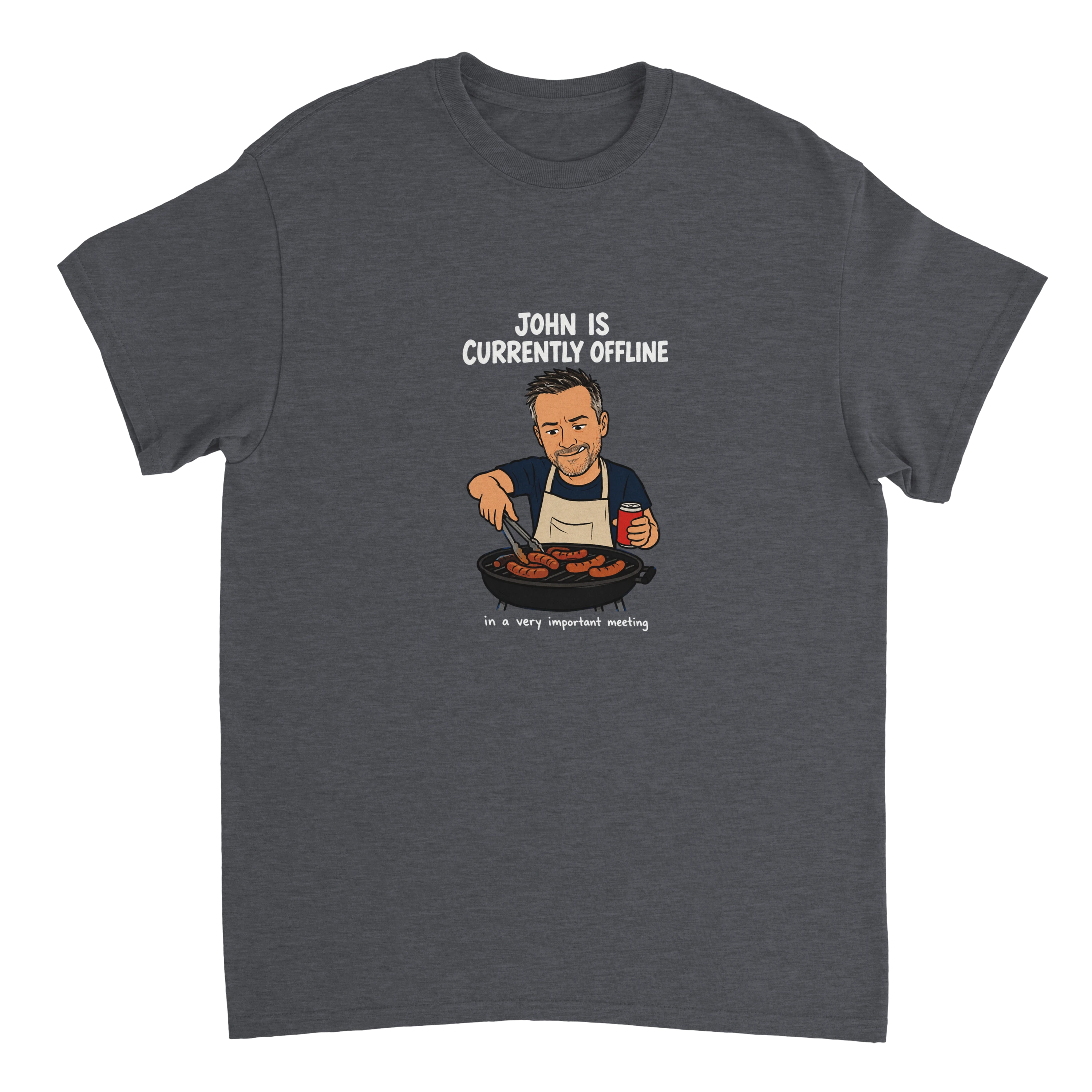 Currently Offline® BBQ Chef T-Shirt - image 1
