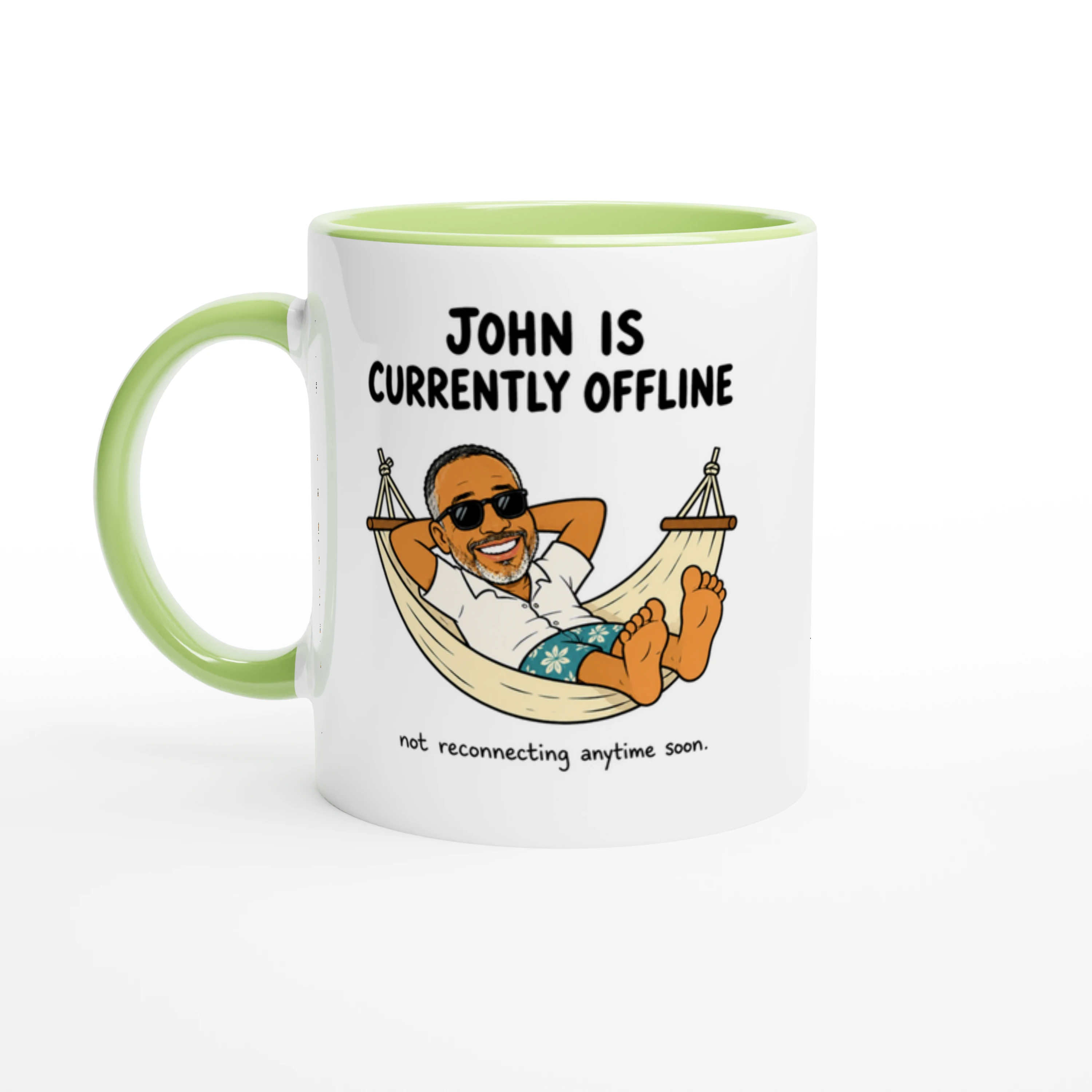 Currently Offline® Hammock Mug